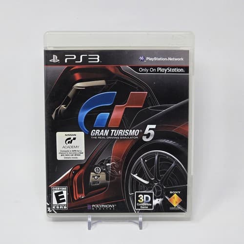Gran Turismo 5 (PlayStation 3 PS3) CIB COMPLETE & TESTED