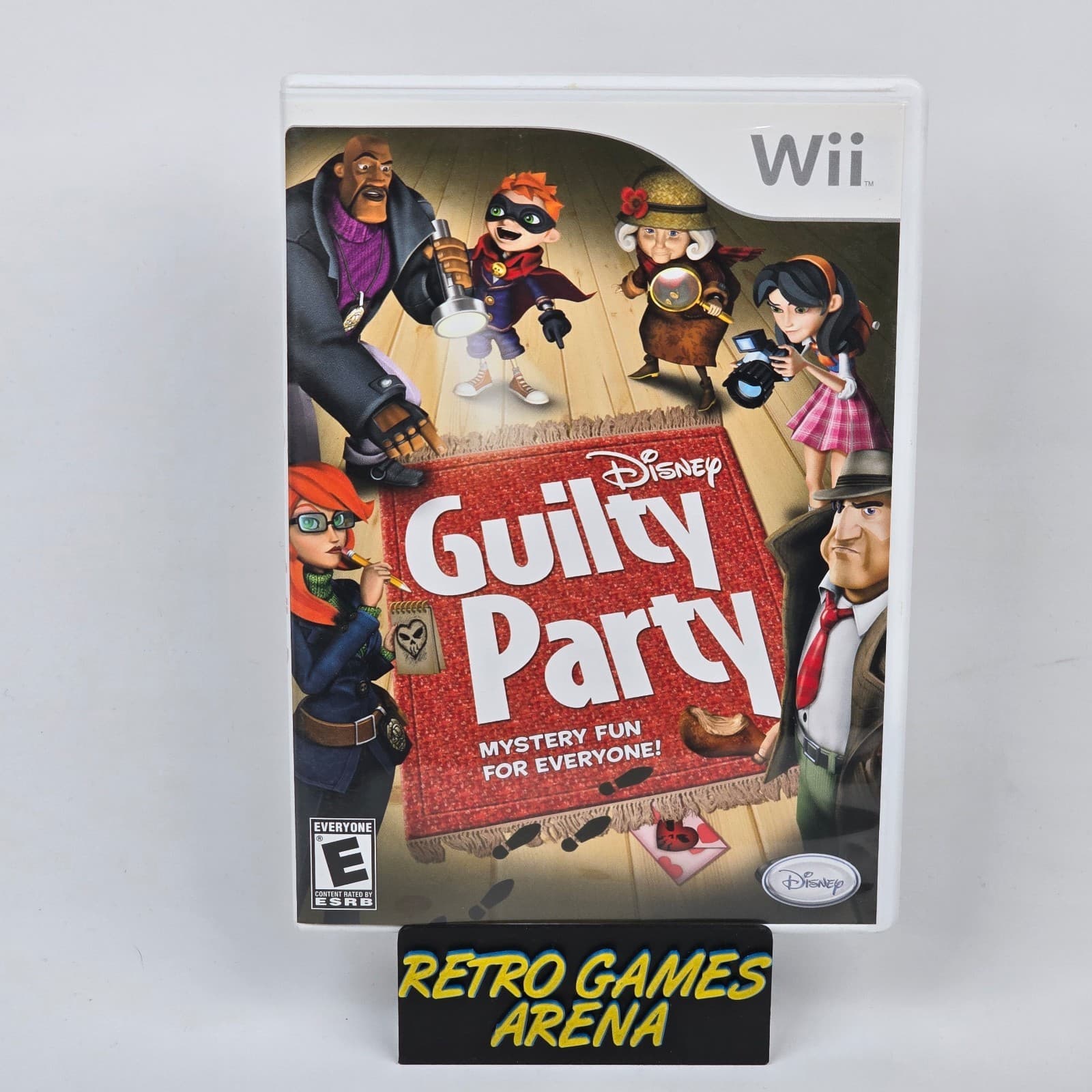 Disney Guilty Party (Nintendo Wii) CIB COMPLETE