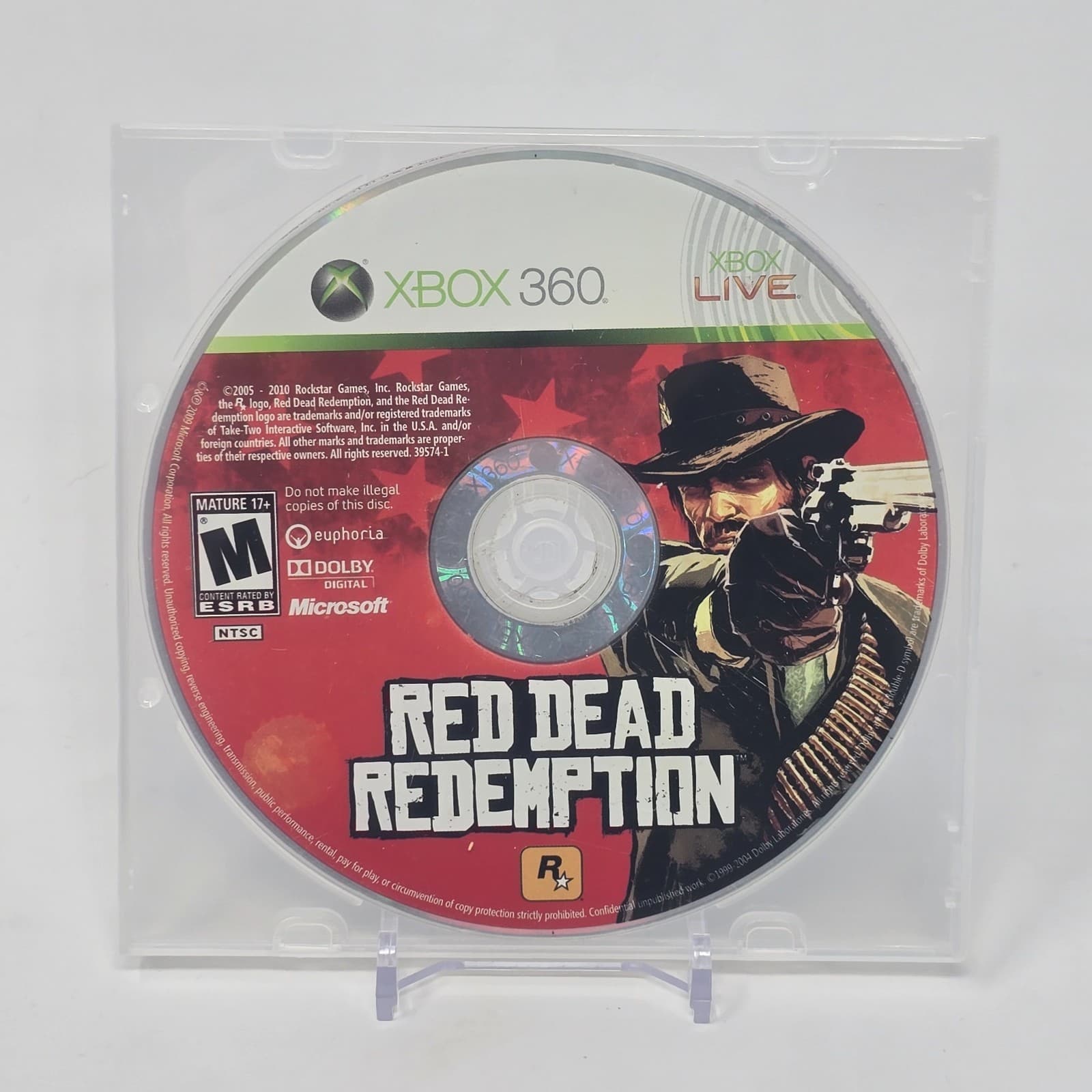 Red Dead Redemption (Xbox 360) Disc TESTED
