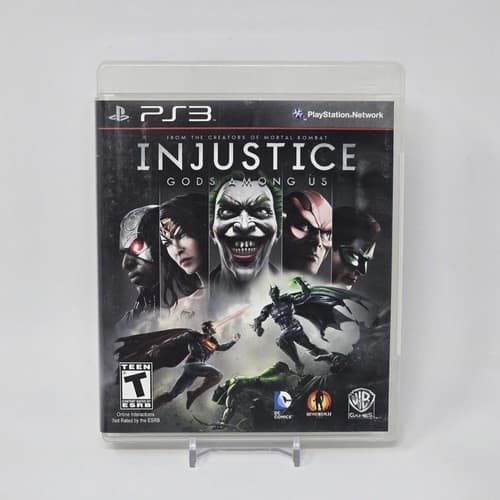 Injustice: Gods Among Us (PlayStation 3 PS3) CIB COMPLETE & TESTED