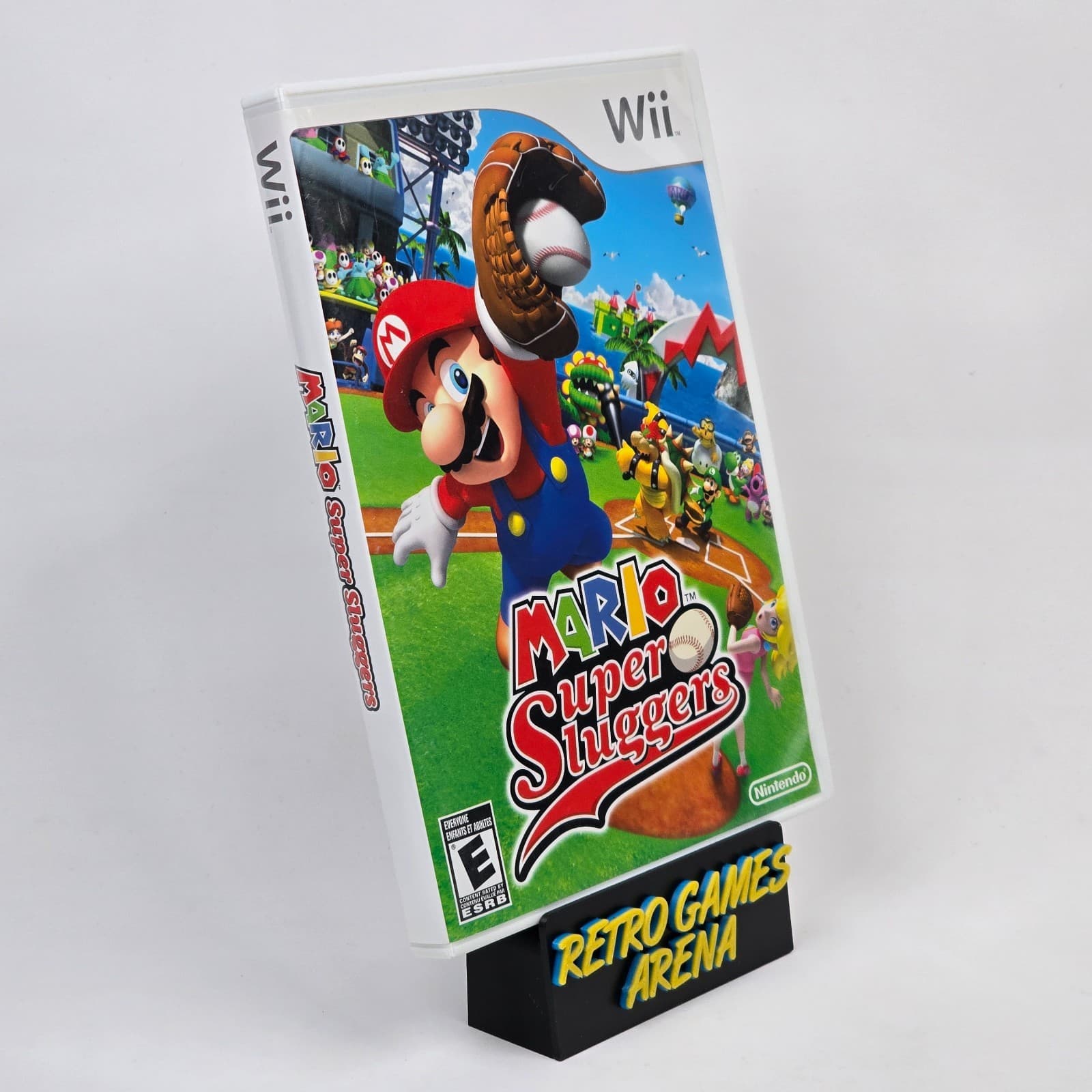 💿REFURBISHED Mario Super Sluggers (Nintendo Wii) CIB COMPLETE & TESTED 💿