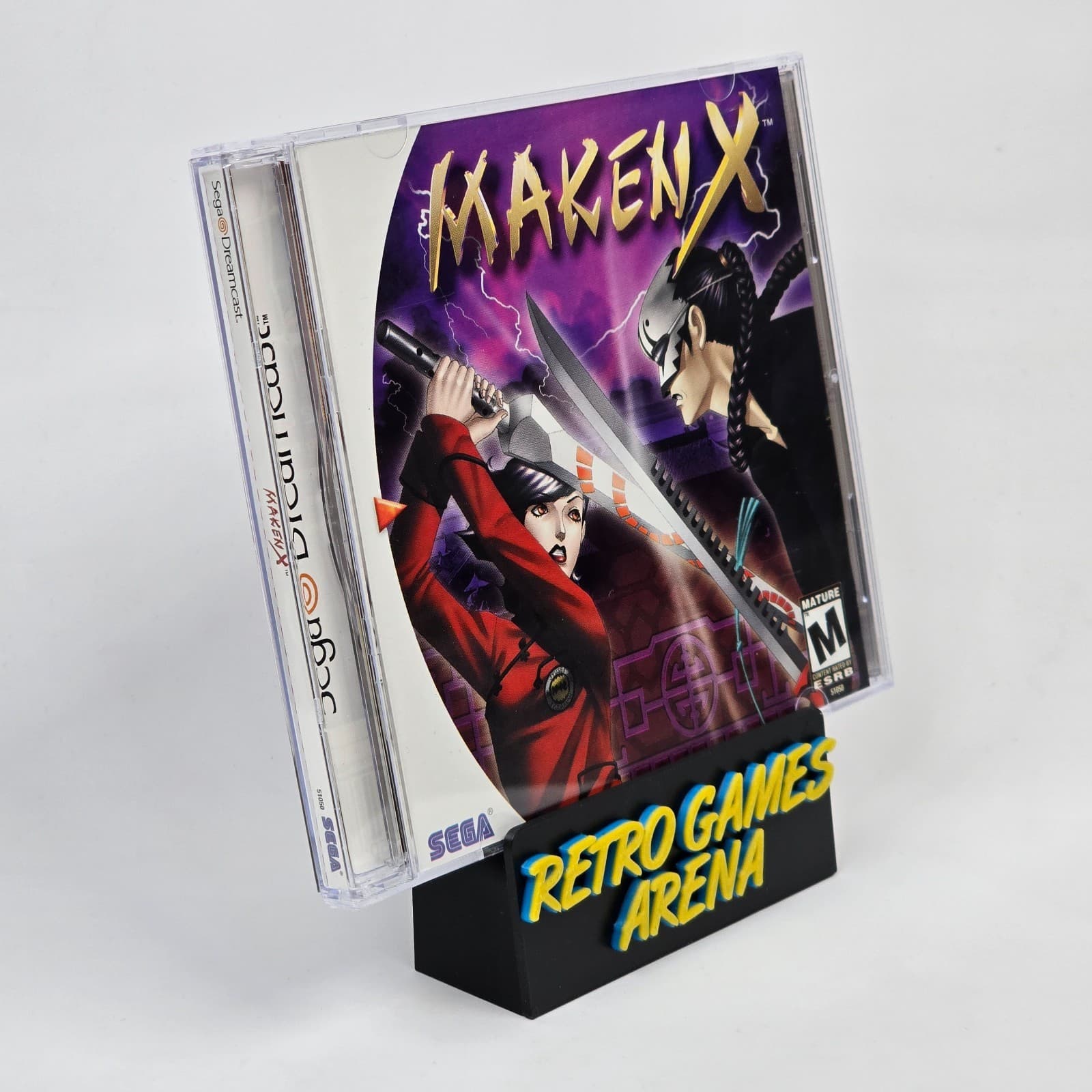 💿REFURBISHED Maken X (Sega Dreamcast) CIB COMPLETE & TESTED 💿