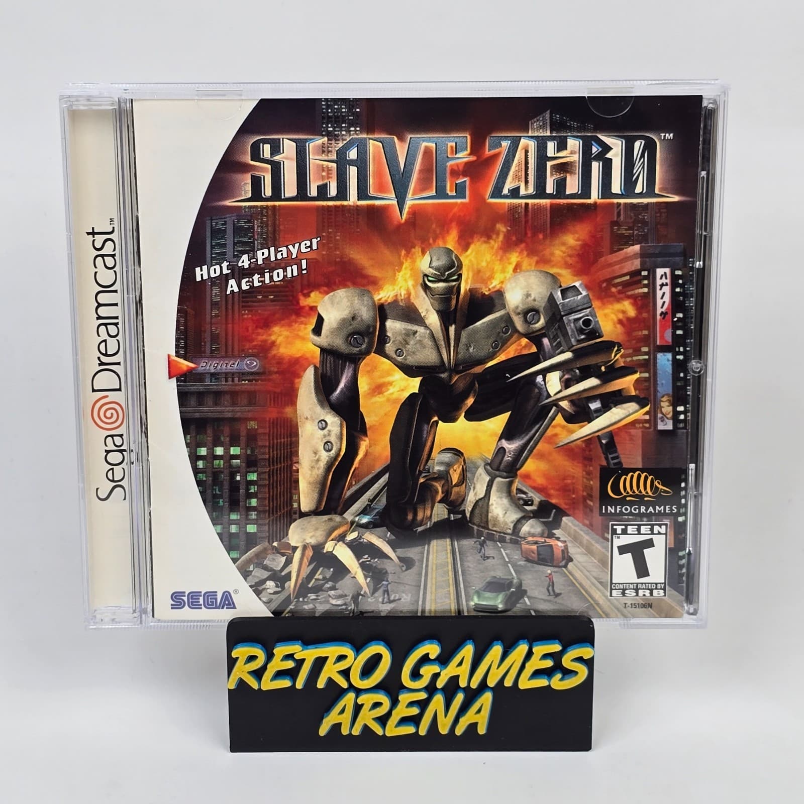 Slave Zero (Sega Dreamcast) CIB COMPLETE & TESTED