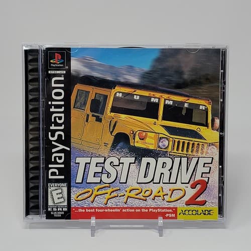 Test Drive Off-Road 2 (PlayStation 1 PS1) CIB COMPLETE & TESTED