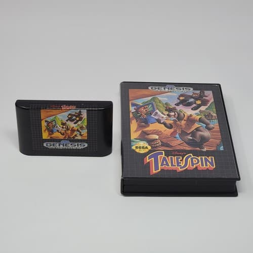 TaleSpin Tale Spin (Sega Genesis) Case & Cartridge