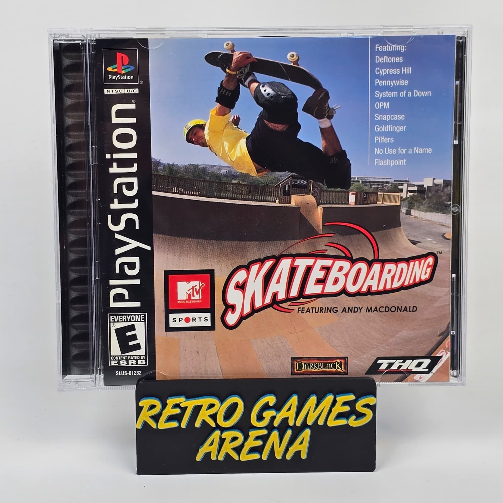 MTV Sports: Skateboarding (PlayStation 1 PS1) CIB COMPLETE