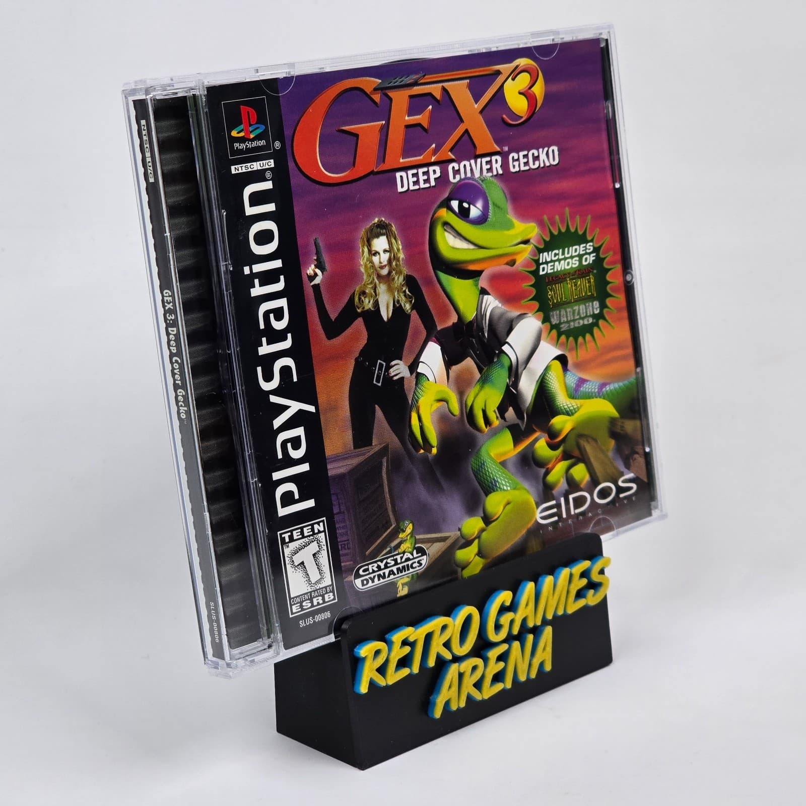💿REFURBISHED Gex 3: Deep Cover Gecko (PlayStation 1 PS1) CIB COMPLETE💿