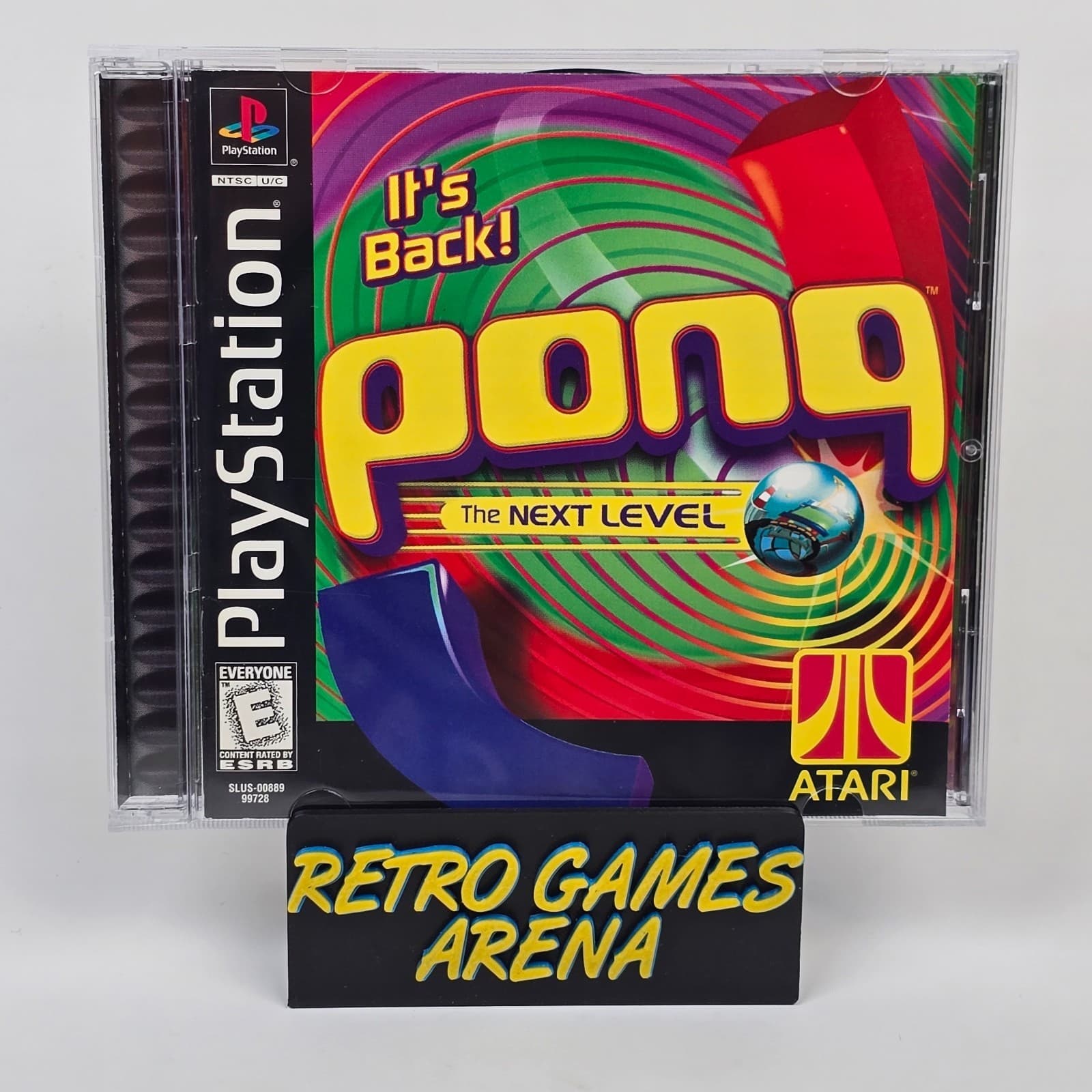 Pong (PlayStation 1 PS1) CIB COMPLETE