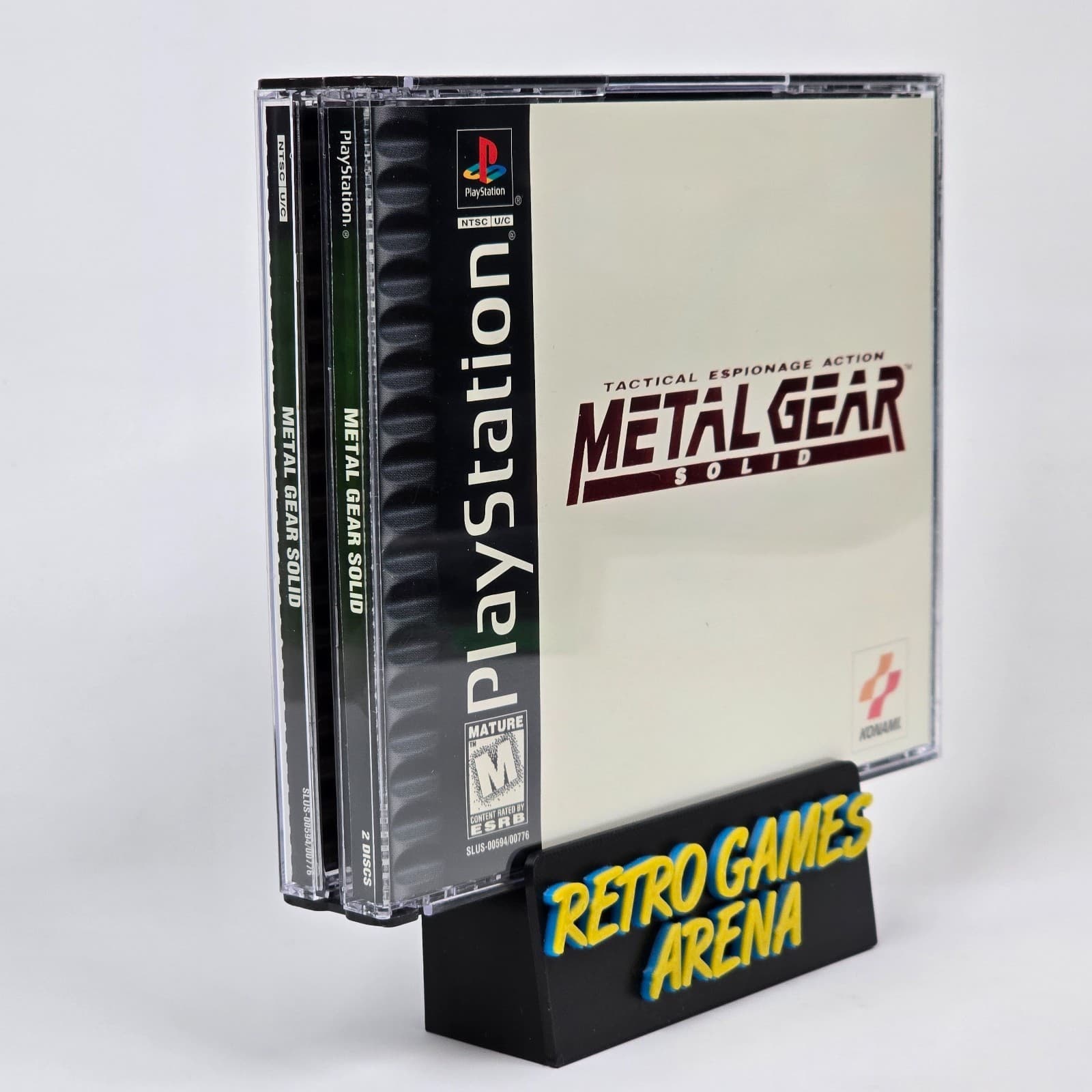 Metal Gear Solid (PlayStation 1 PS1) Black Label CIB COMPLETE