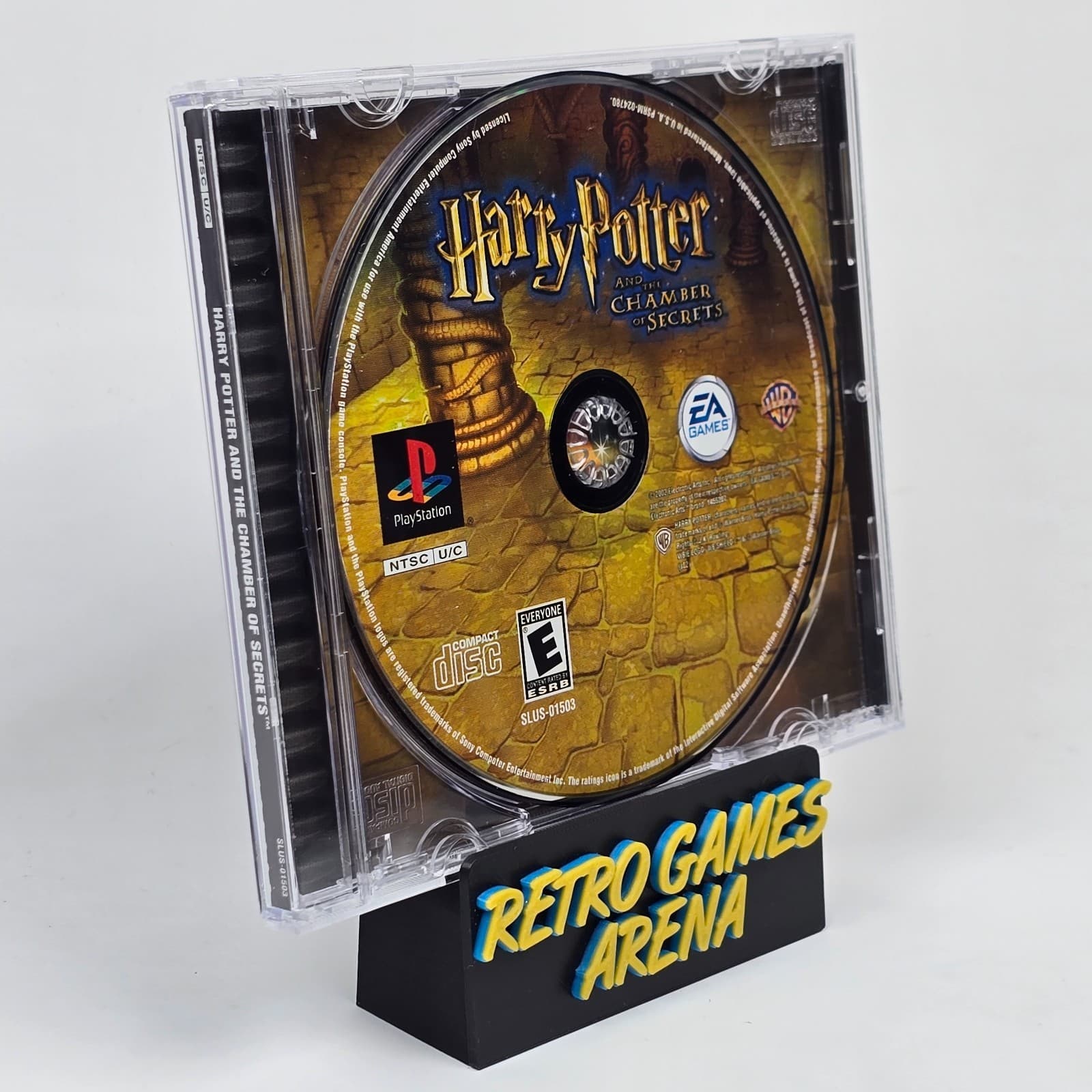 Harry Potter and the Chamber of Secrets (PlayStation 1 PS1) Case & Disc
