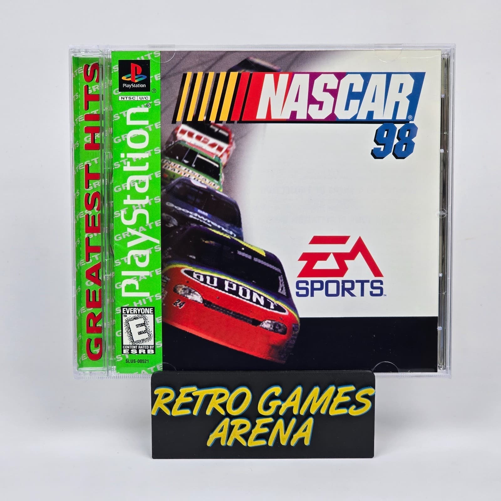 NASCAR 98 (PlayStation 1 PS1) Greatest Hits CIB COMPLETE