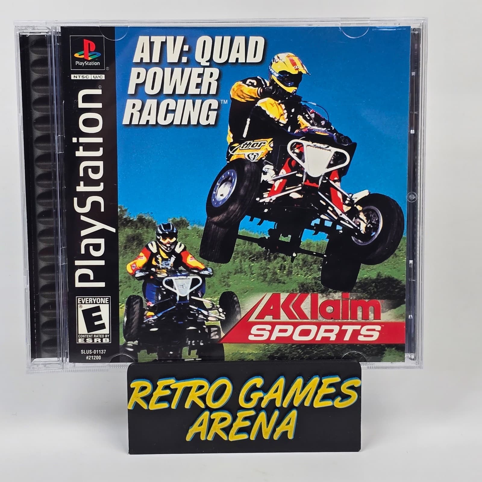 ATV: Quad Power Racing (PlayStation 1 PS1) CIB COMPLETE