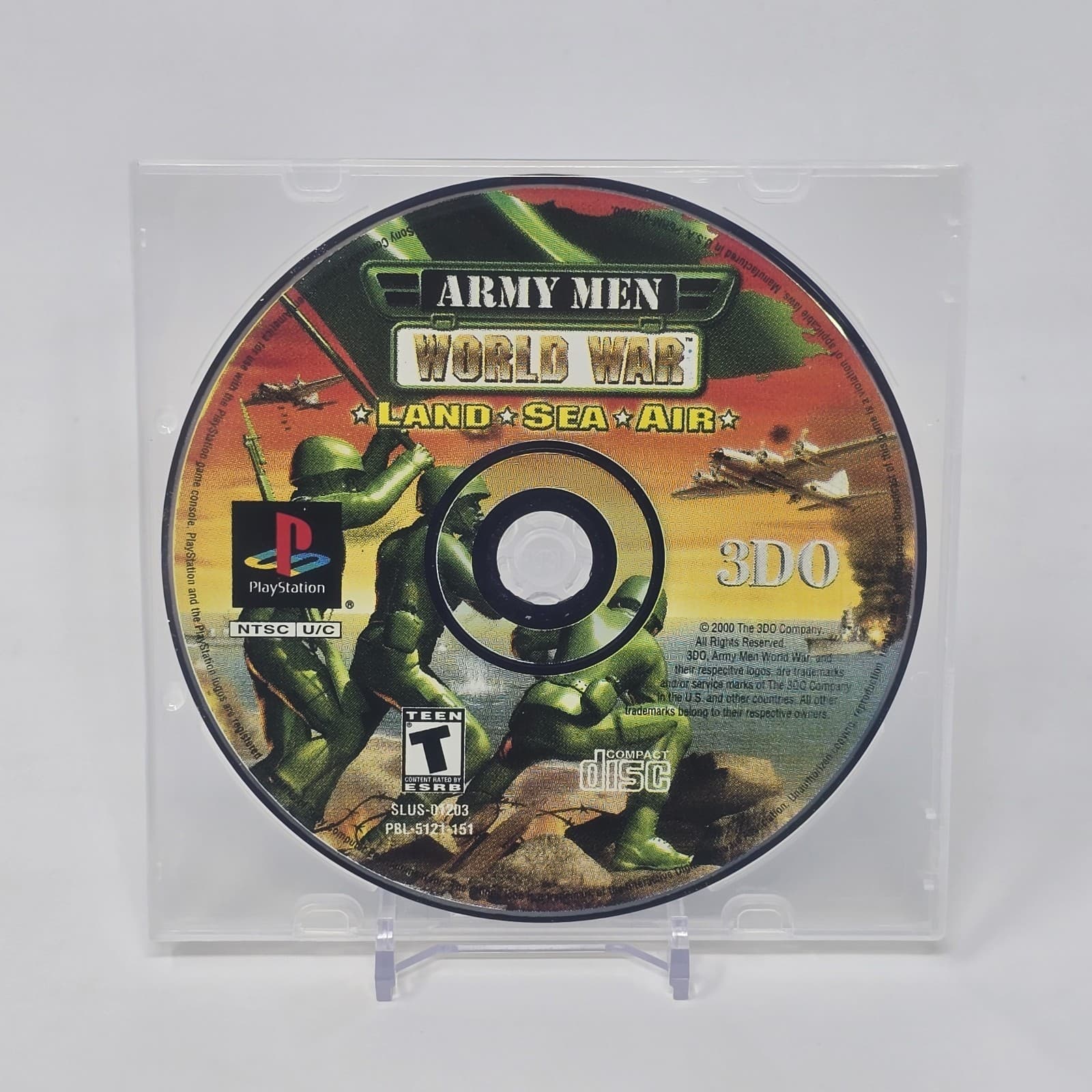 Army Men: World War: Land-Sea-Air (PlayStation 1 PS1) Disc TESTED
