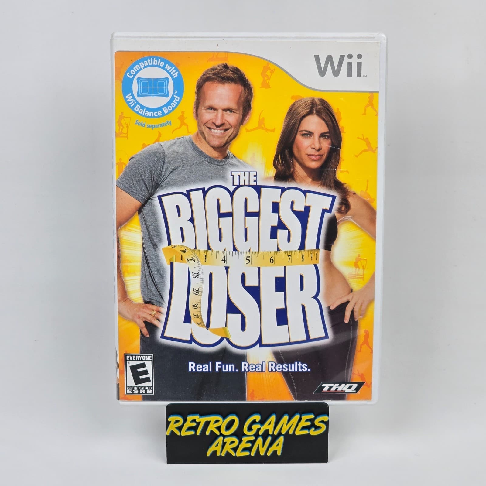 The Biggest Loser (Nintendo Wii) Case & Disc TESTED