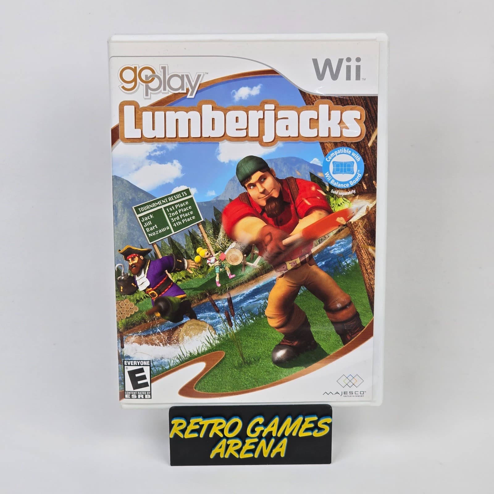 Lumberjacks -Go Play (Nintendo Wii) CIB COMPLETE & TESTED