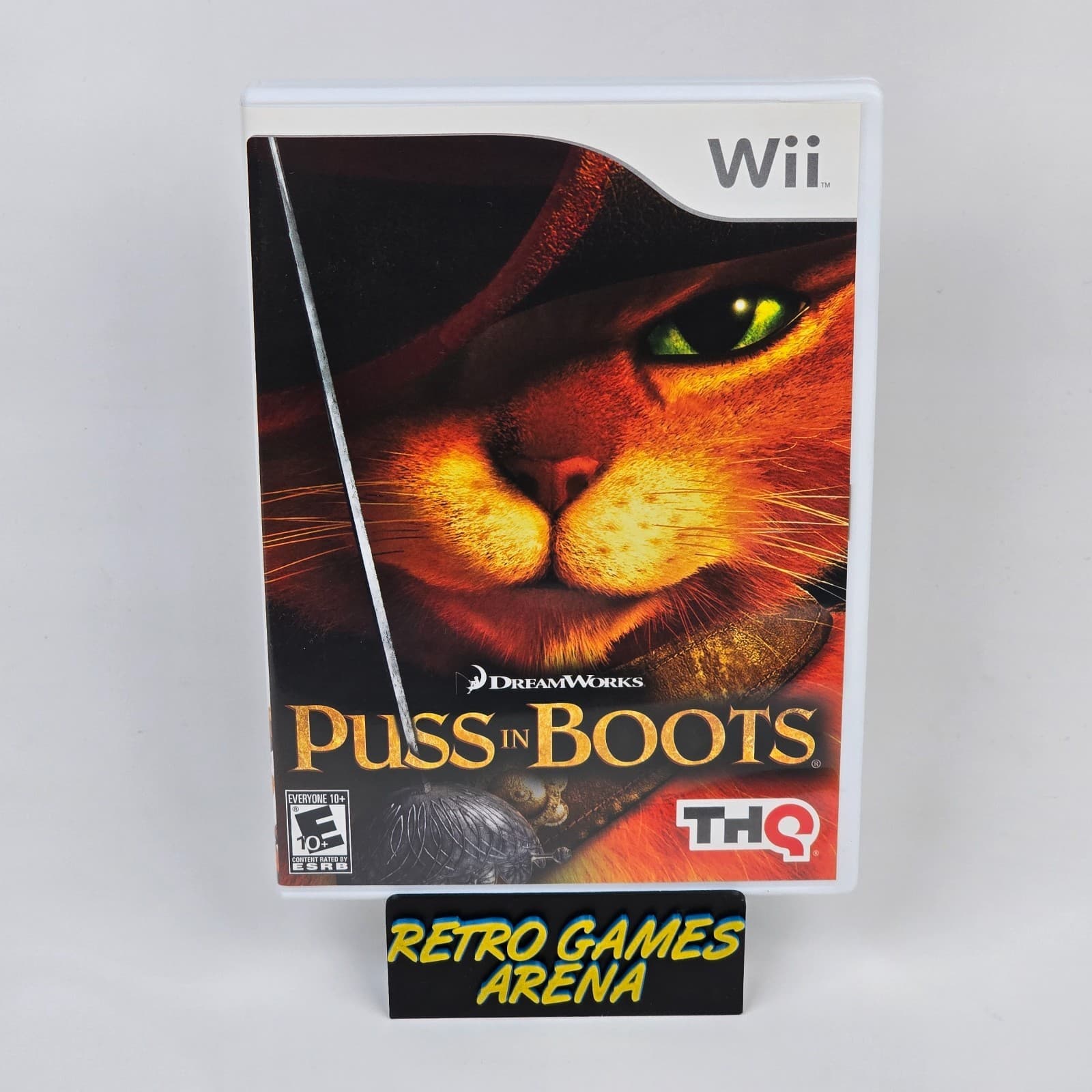 Puss in Boots (Nintendo Wii) CIB COMPLETE & TESTED