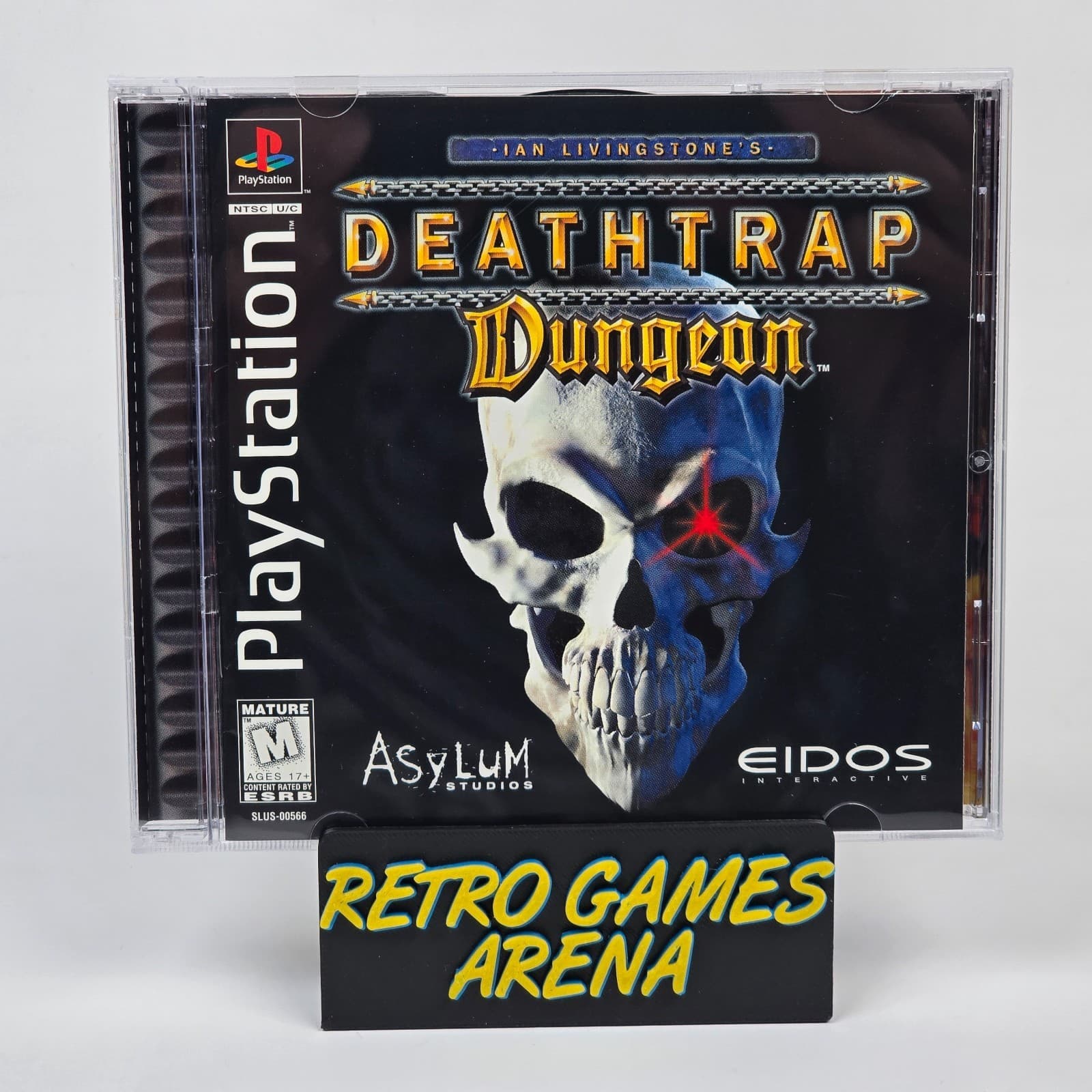 Deathtrap Dungeon (PlayStation 1 PS1) CIB COMPLETE