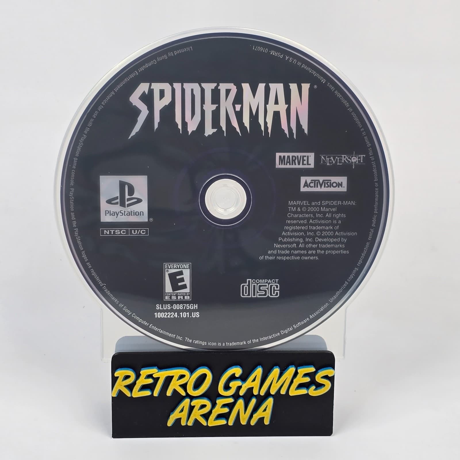 Spider-Man (PlayStation 1 PS1) Greatest Hits Disc