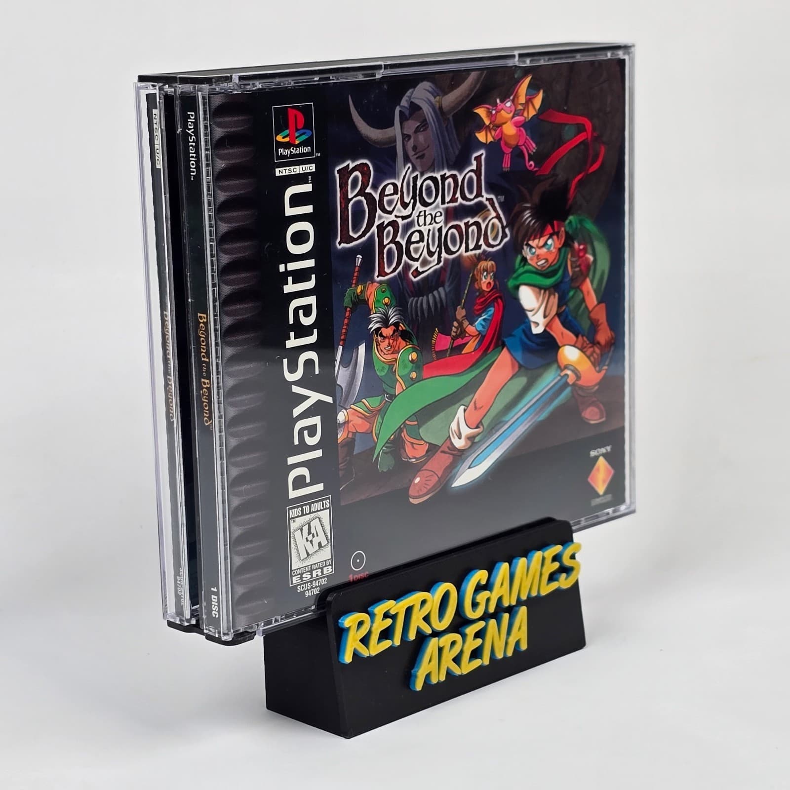 Beyond the Beyond (PlayStation 1 PS1) Case & Disc
