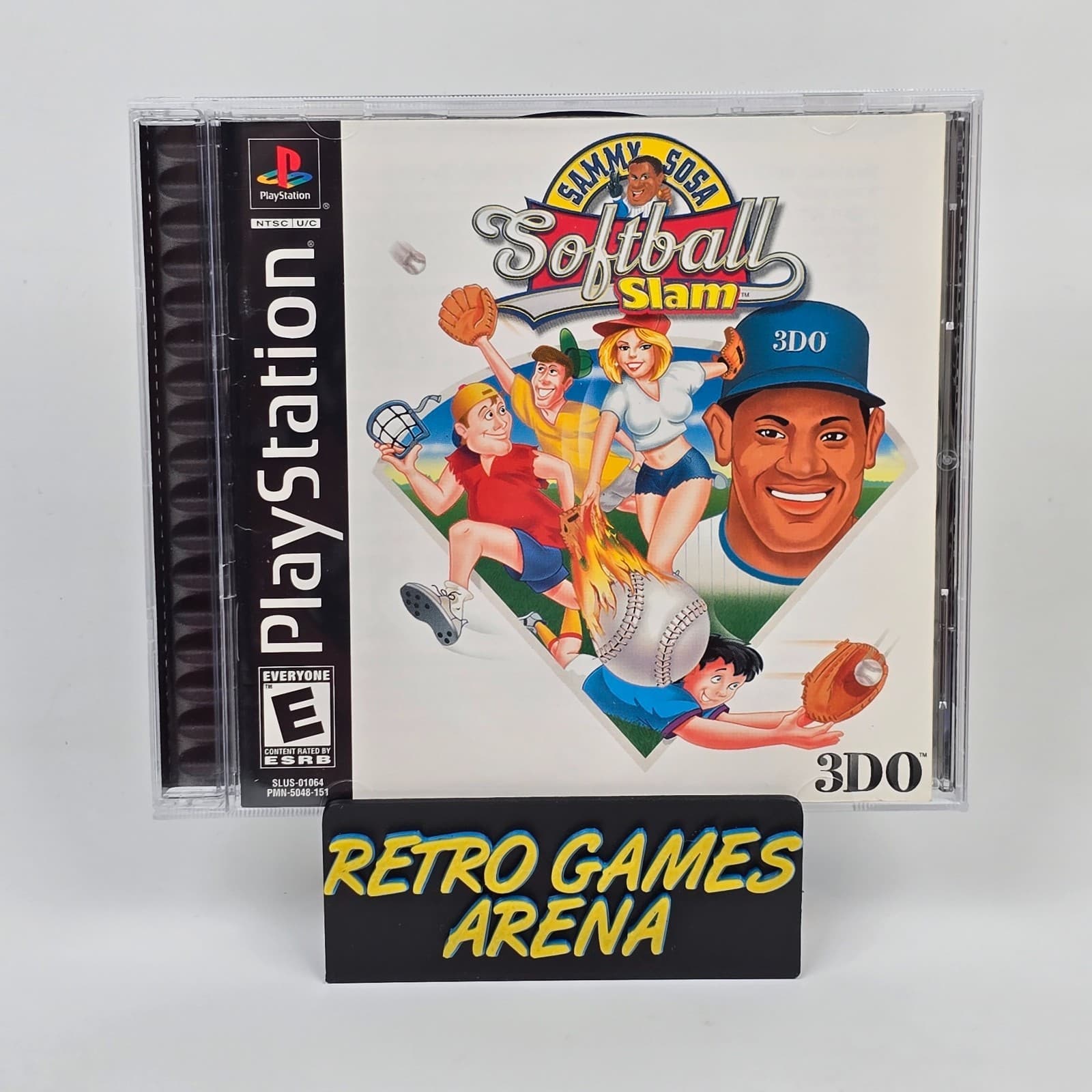 Sammy Sosa Softball Slam (PlayStation 1 PS1) CIB COMPLETE