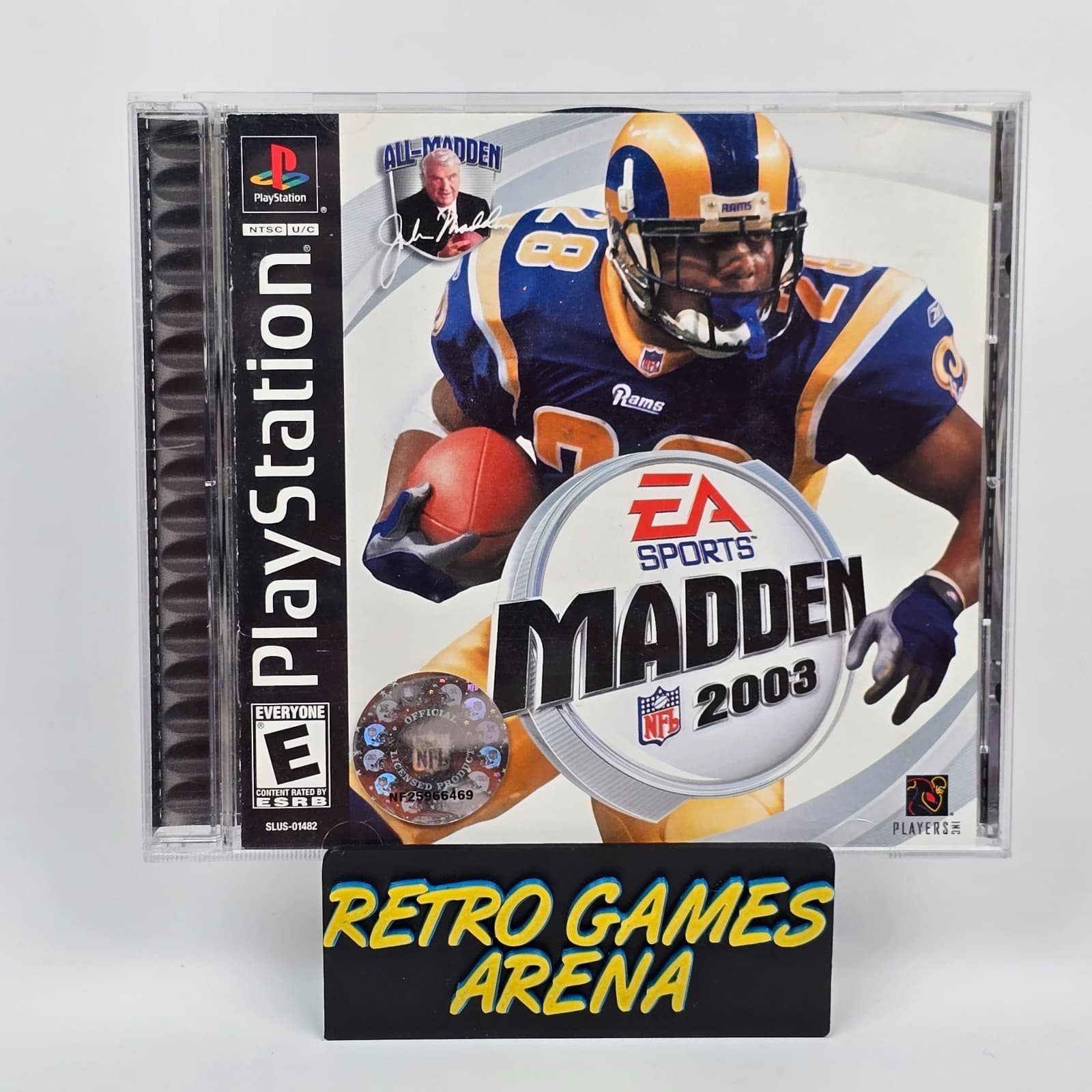 Madden NFL 2003 (PlayStation 1 PS1) CIB COMPLETE