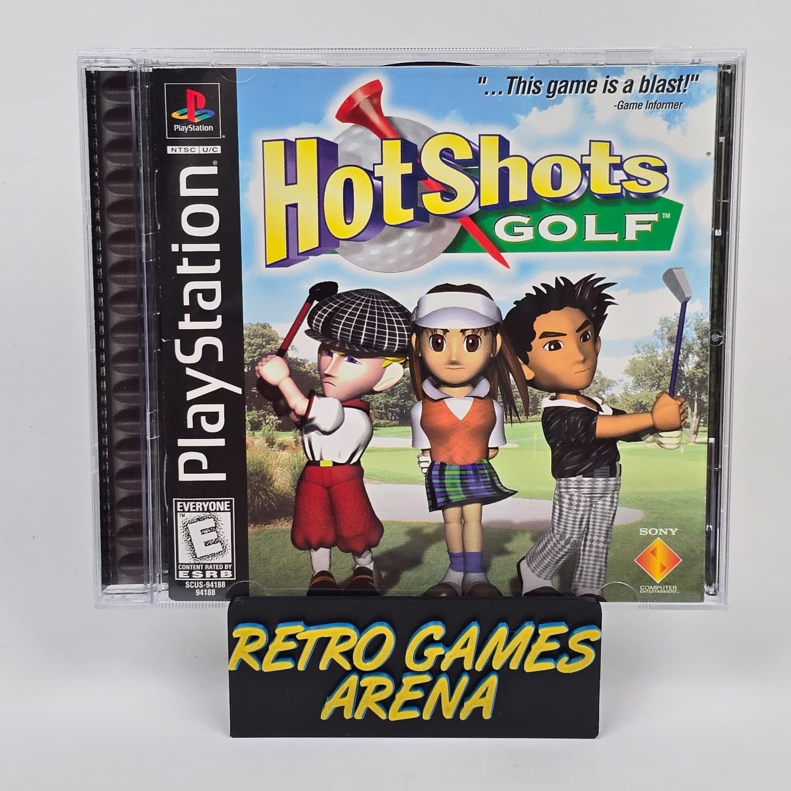 Hot Shots Golf (PlayStation 1 PS1) CIB COMPLETE