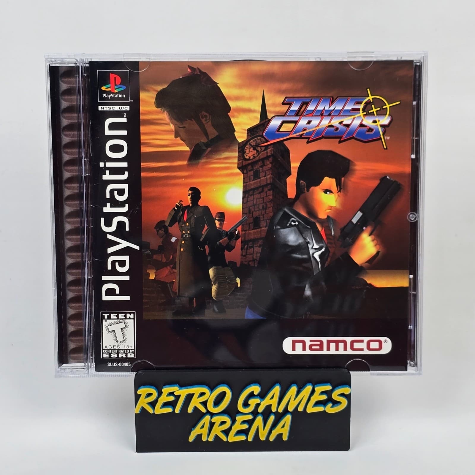 Time Crisis (PlayStation 1 PS1) CIB COMPLETE