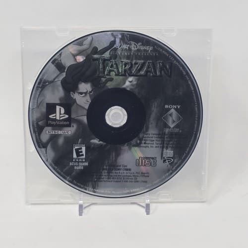 Tarzan (PlayStation 1 PS1) Greatest Hits Disc TESTED