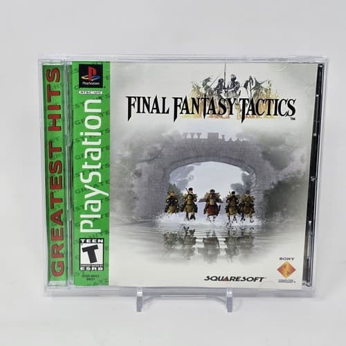 Final Fantasy Tactics (PlayStation 1 PS1) Greatest Hits CIB COMPLETE & TESTED