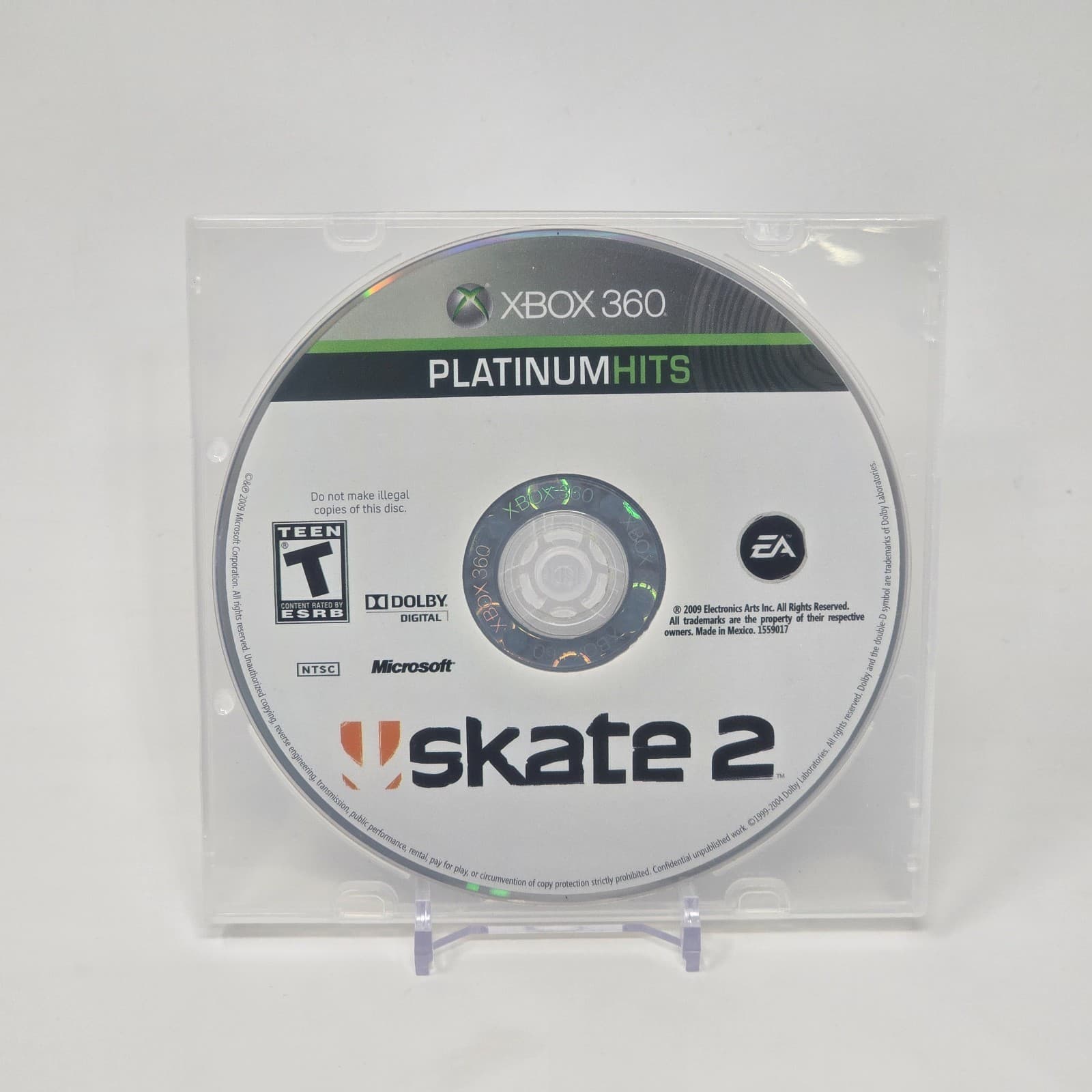 Skate 2 (Xbox 360) Platinum Hits Disc TESTED