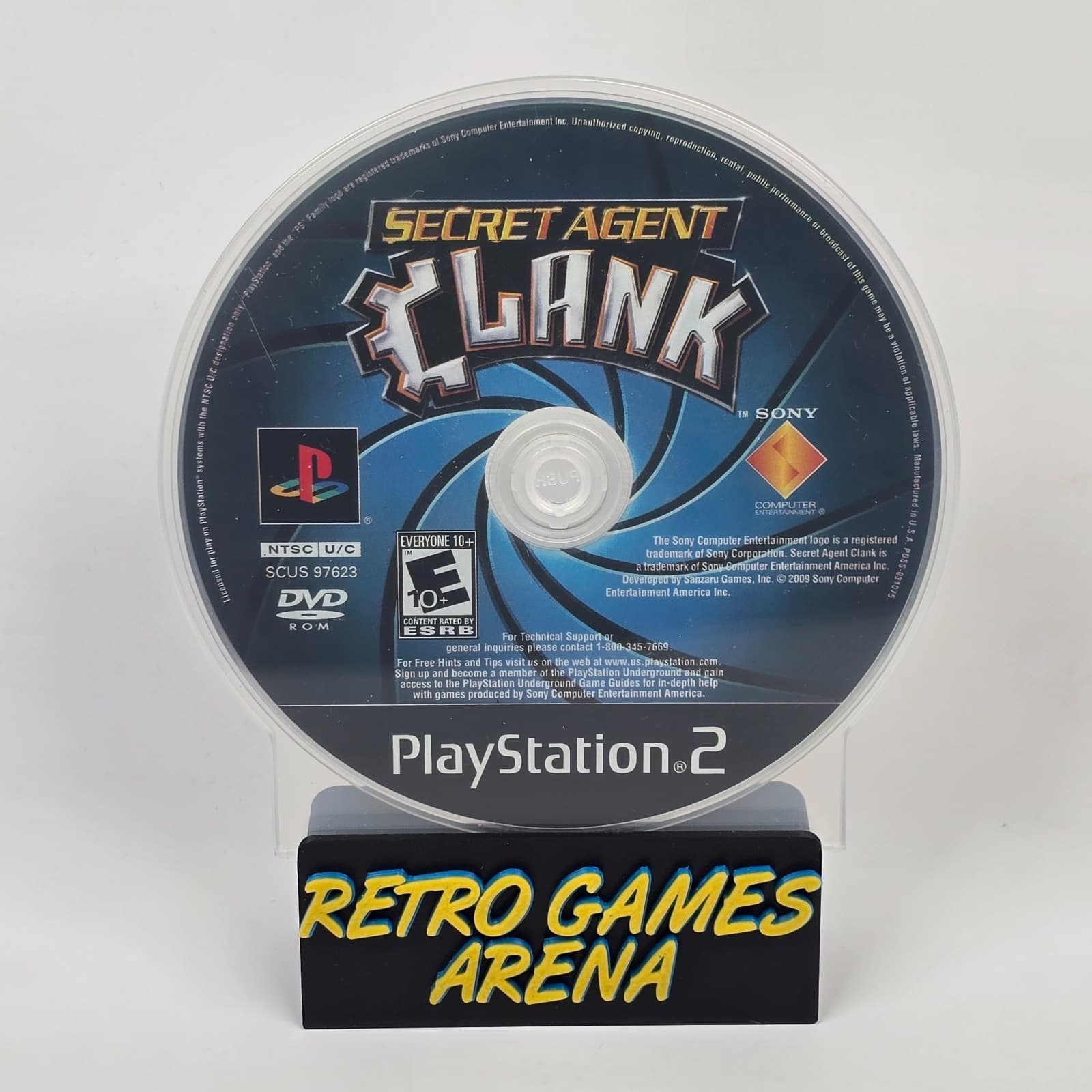 Secret Agent Clank (PlayStation 2 PS2) Disc