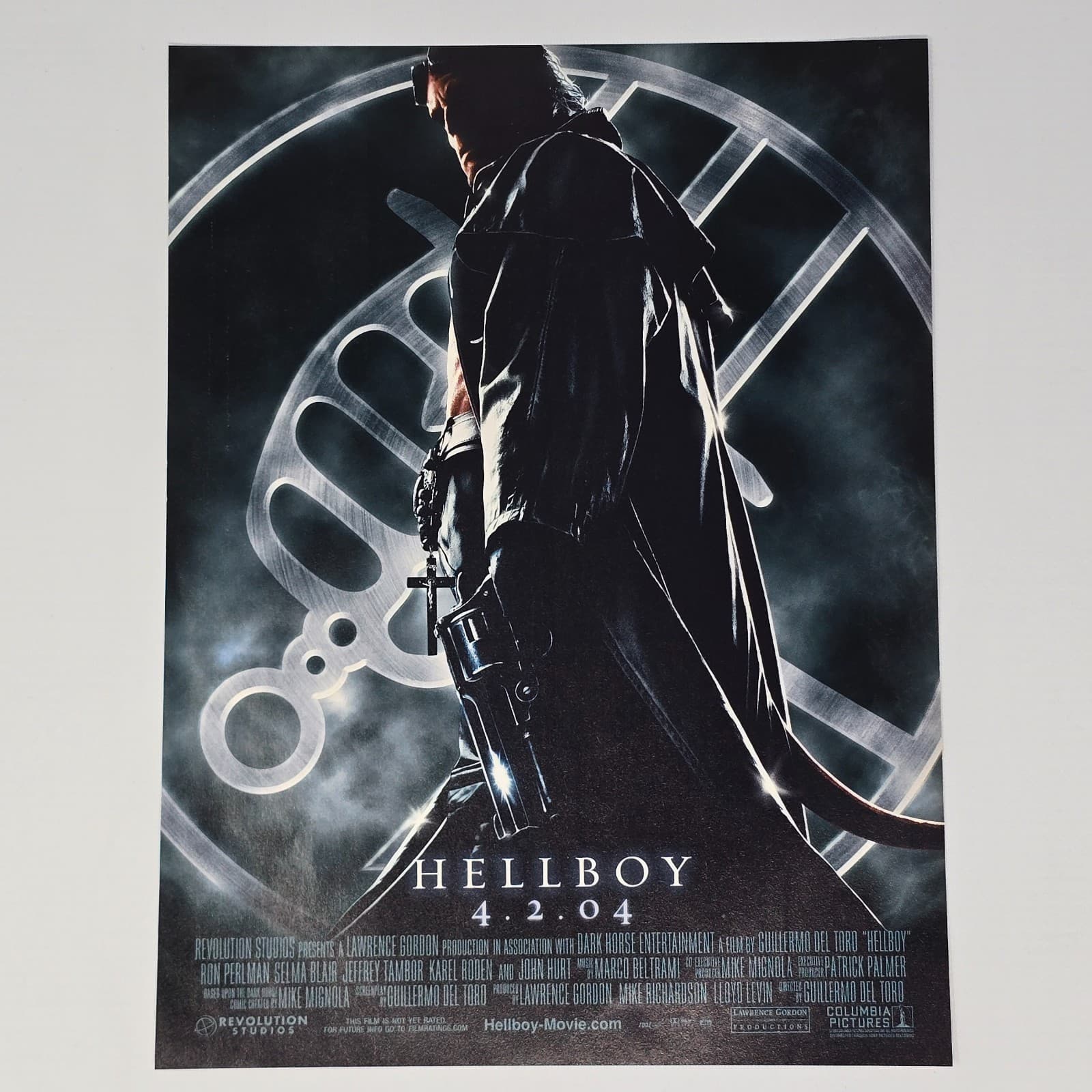 Hell Boy Movie John Hurt Print Ad/Poster