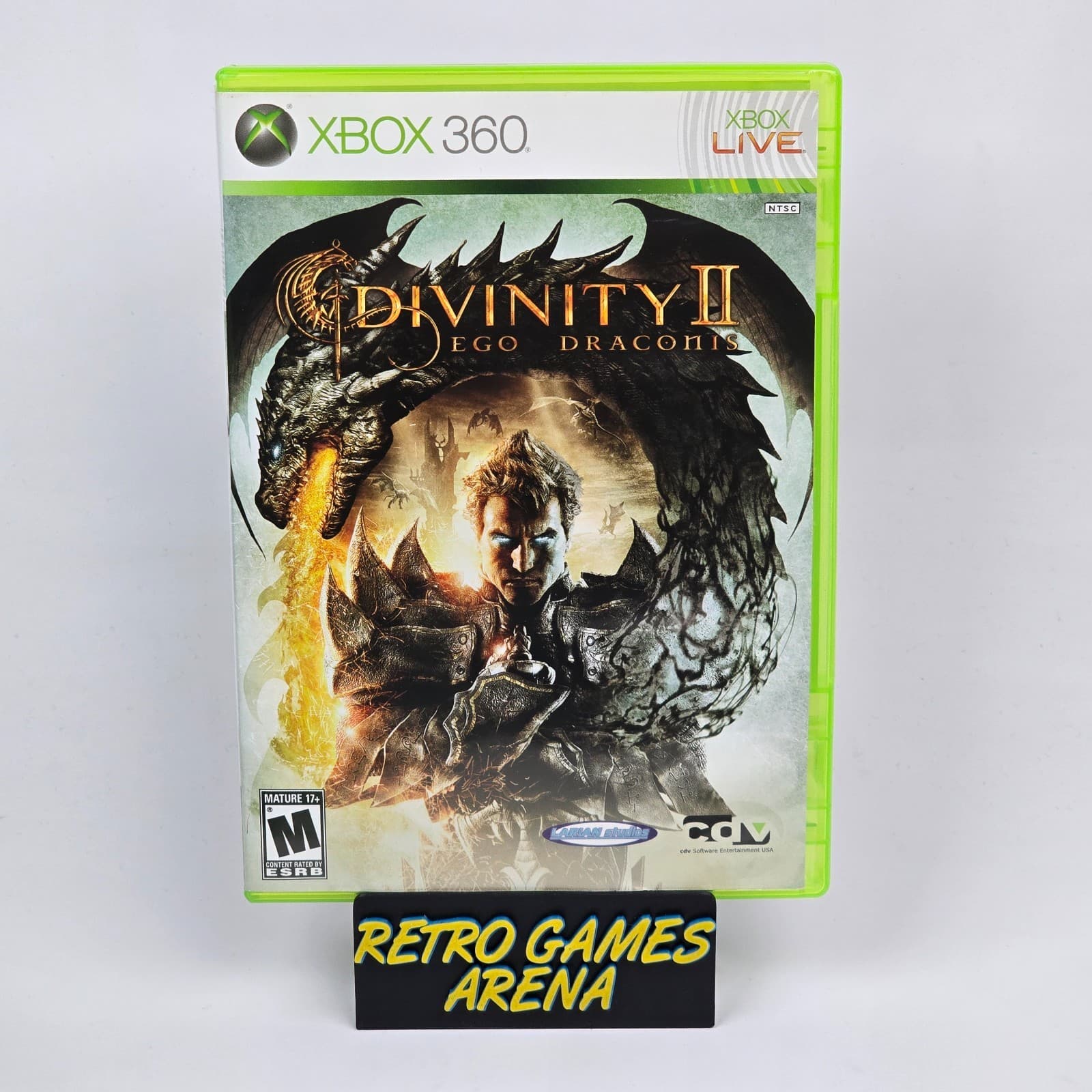 Divinity II 2: Ego Draconis (Xbox 360) Case & Disc