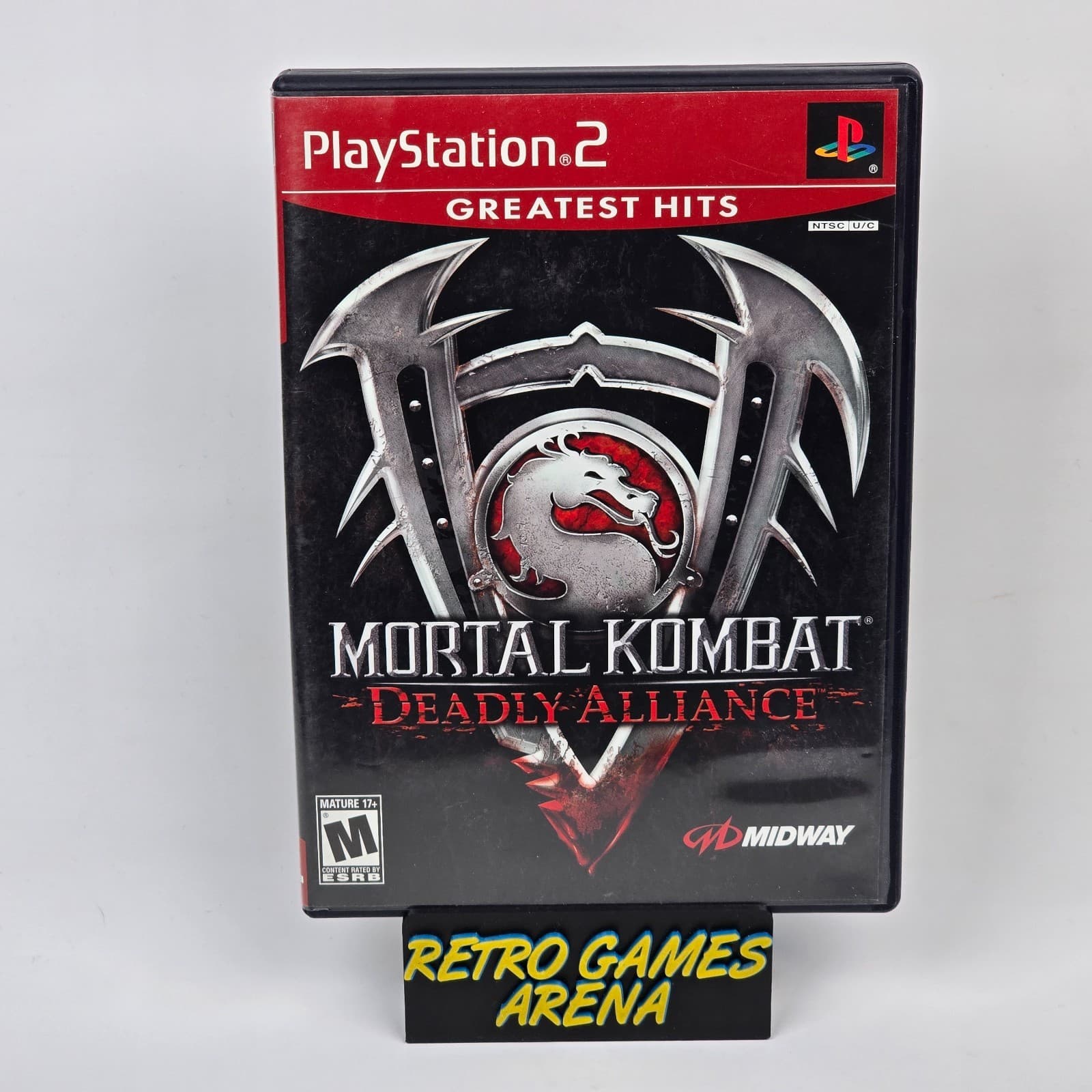 Mortal Kombat: Deadly Alliance (PlayStation 2 PS2) Greatest Hits Case & Disc
