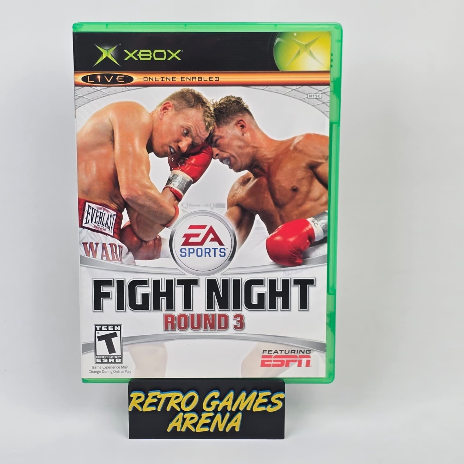 Fight Night Round 3 (Original Xbox) Case & Disc
