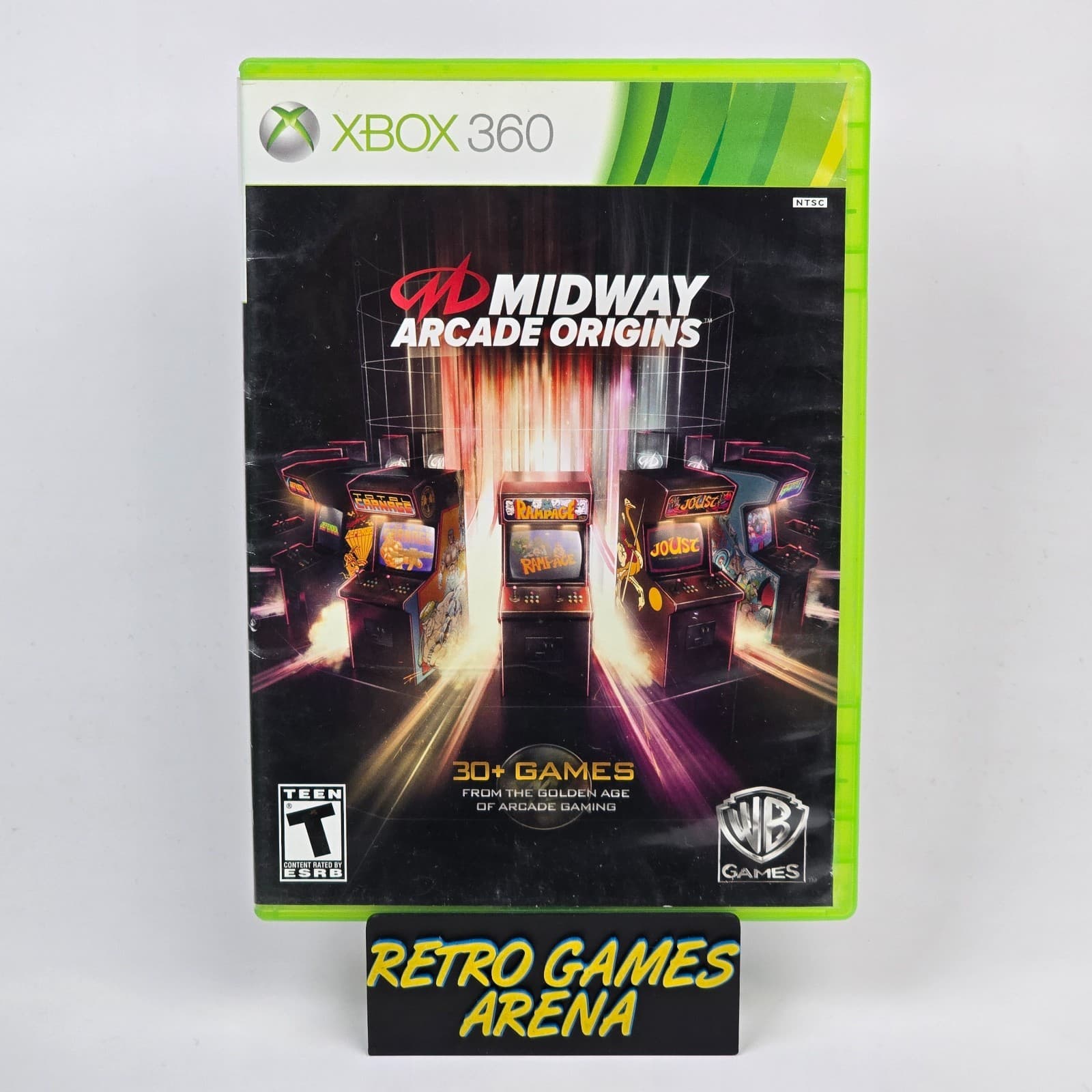 Midway Arcade Origins (Xbox 360) Case & Disc