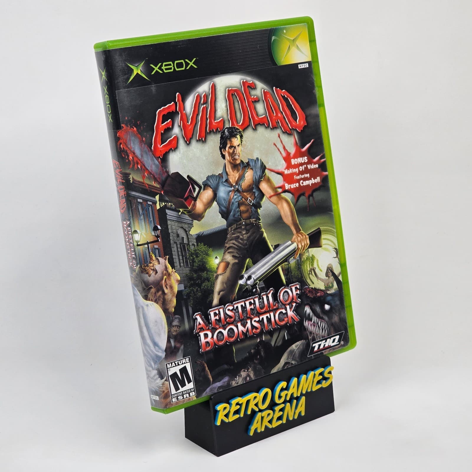 💿REFURBISHED Evil Dead: A Fistful of Boomstick (Original Xbox) CIB COMPLETE💿