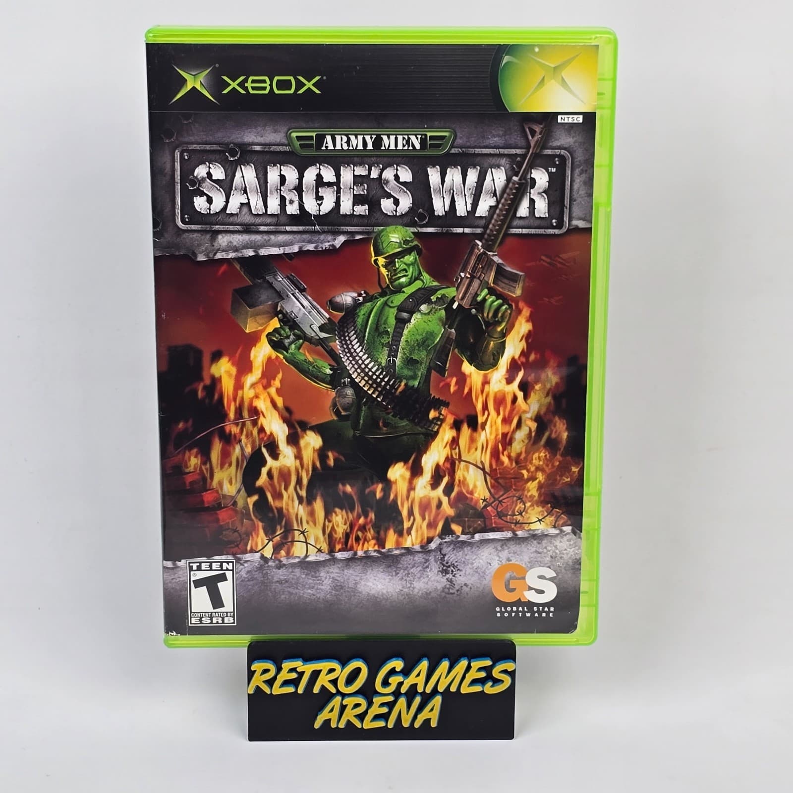 Army Men: Sarge's War (Original Xbox) Case & Disc