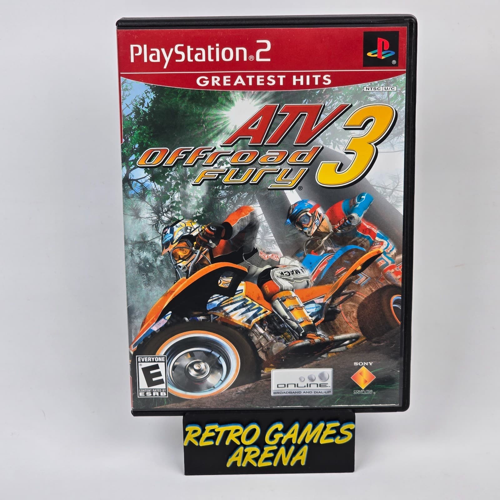 ATV Offroad Fury 3 (PlayStation 2 PS2) Greatest Hits Case & Disc