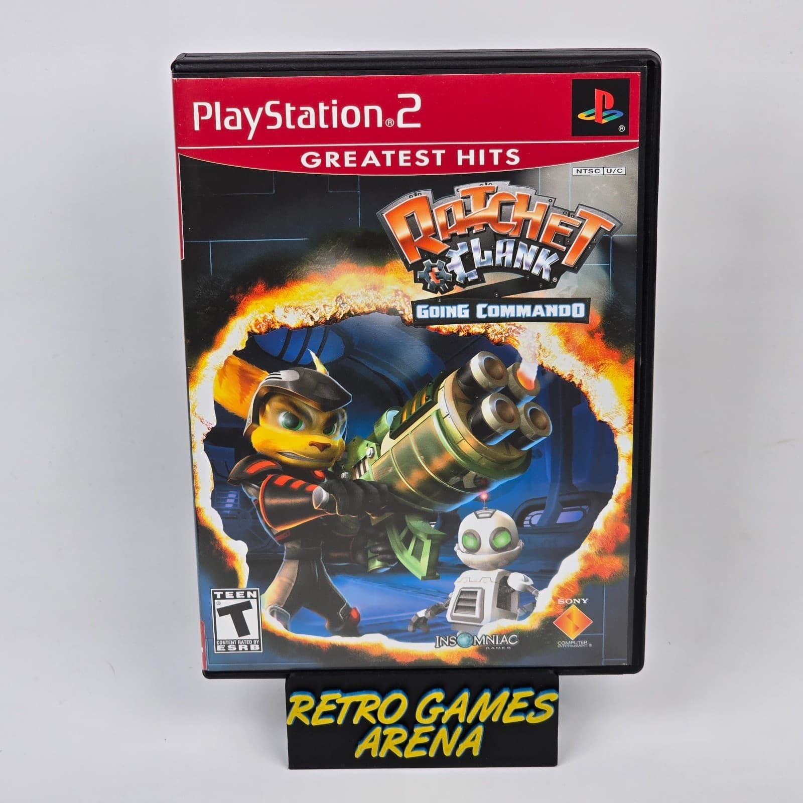 Ratchet & Clank: Going Commando (PlayStation 2 PS2) Greatest Hits CIB COMPLETE