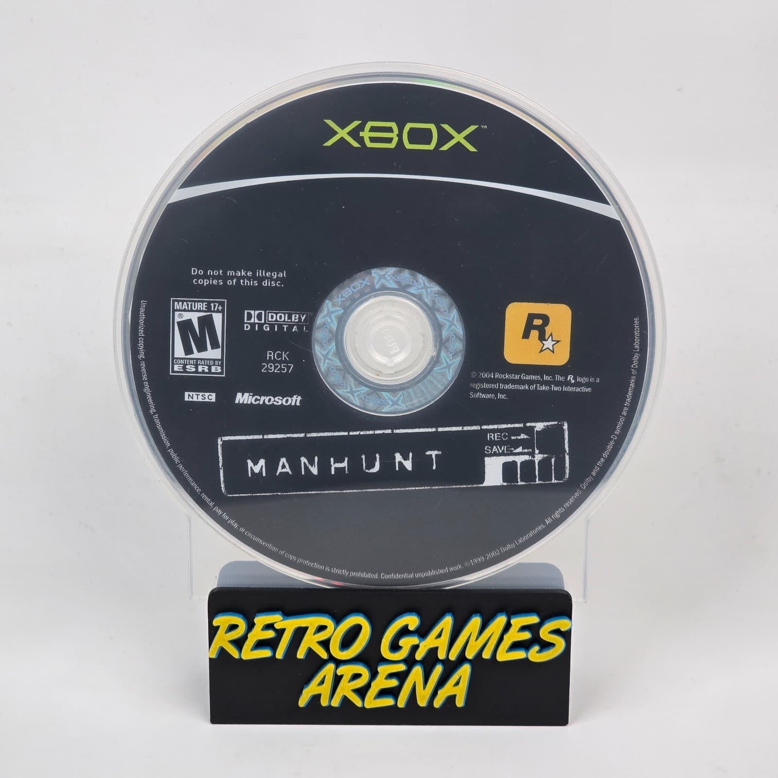 Manhunt (Original Xbox) Disc
