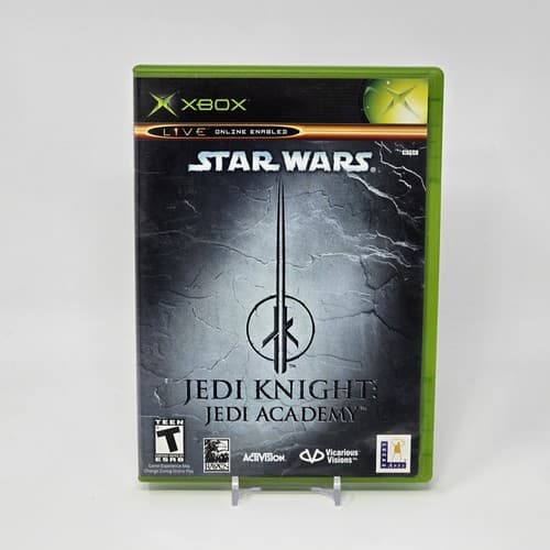 Star Wars Jedi Knight: Jedi Academy (Original Xbox) CIB COMPLETE & TESTED