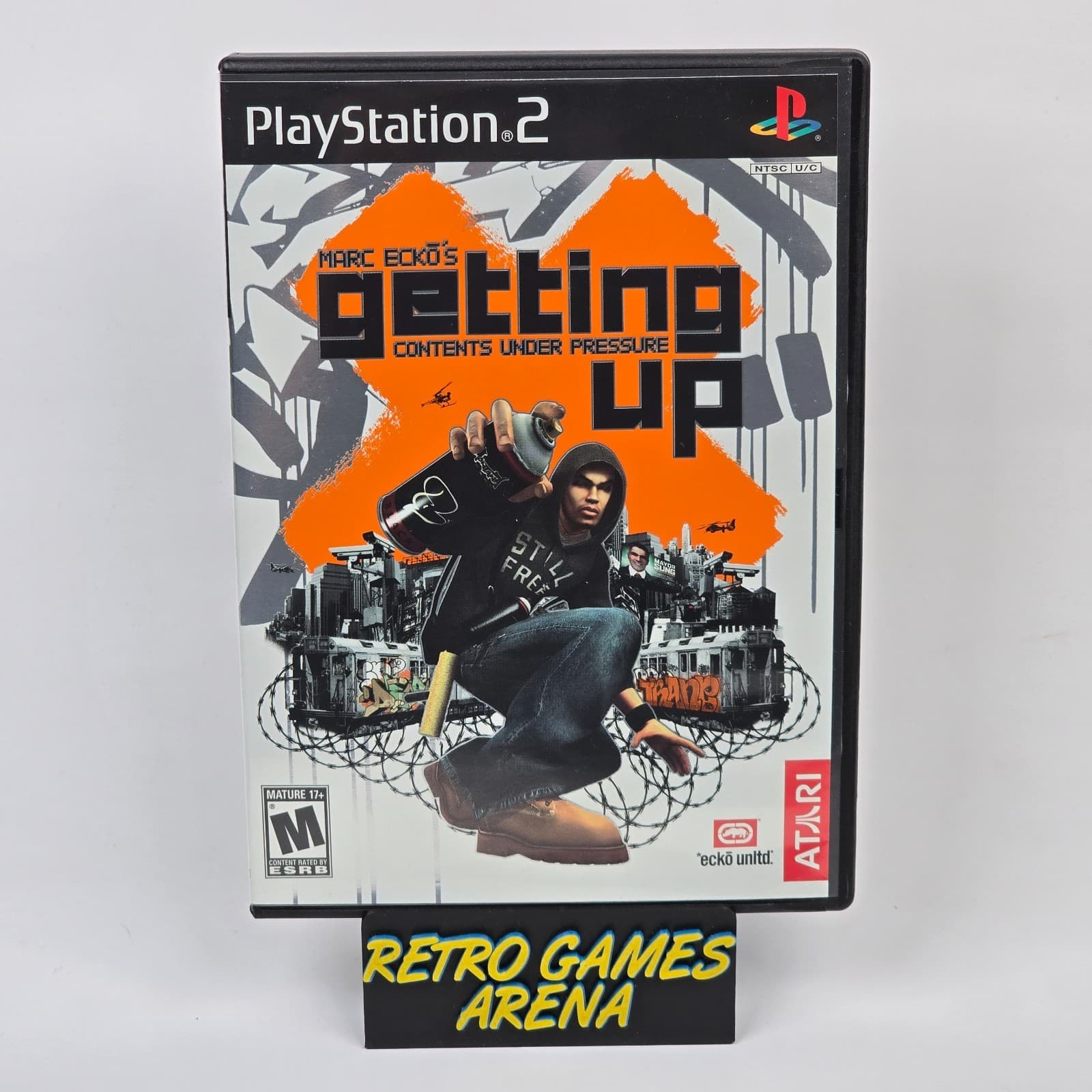Marc Ecko's Getting Up: Contents Under Pressure (PlayStation 2 PS2) CIB COMPLETE