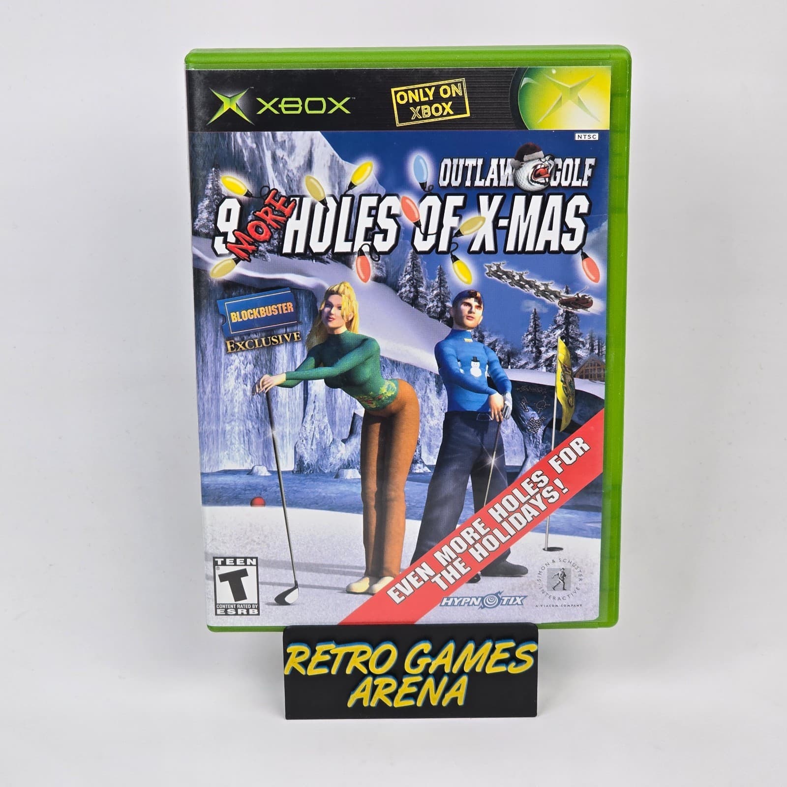 Outlaw Golf: 9 More Holes of X-Mas Christmas (Original Xbox) CIB COMPLETE
