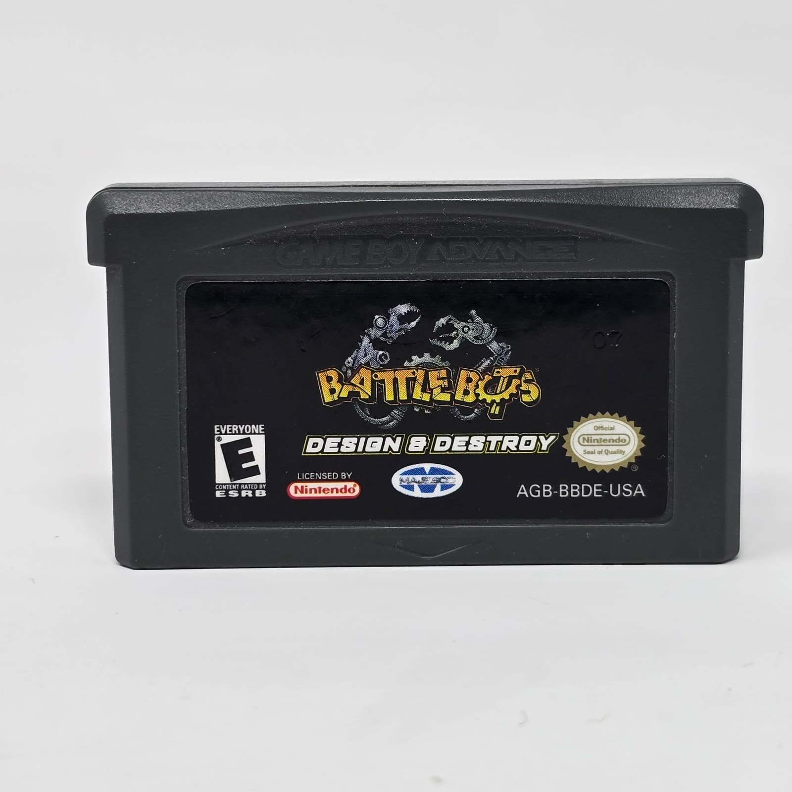 Battle Bots BattleBots: Design & Destroy (GameBoy Advance GBA) CLEANED & TESTED