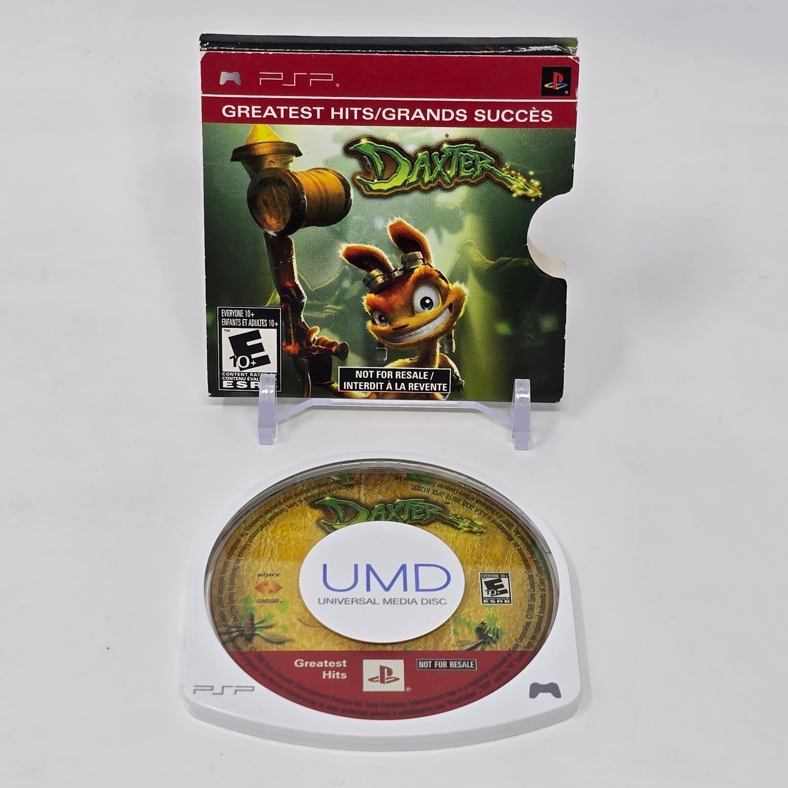 Daxter (Sony PSP) Greatest Hits CIB COMPLETE with Cardboard Sleeve & TESTED