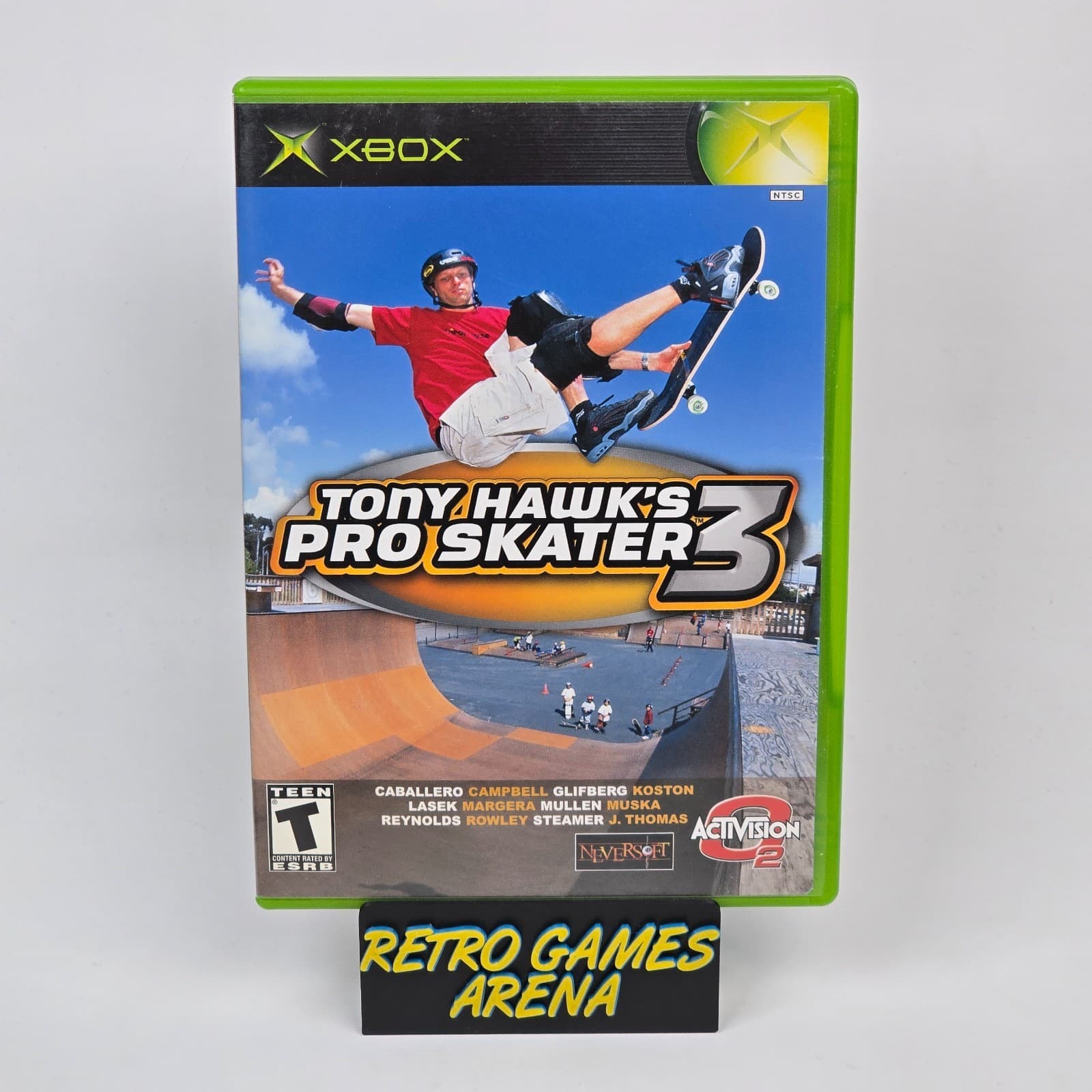 Tony Hawk's Pro Skater 3 (Original Xbox) Black Label CIB COMPLETE