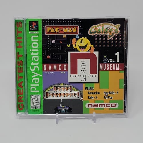 Namco Museum Volume 1 (PlayStation 1 PS1) Greatest Hits CIB COMPLETE & TESTED