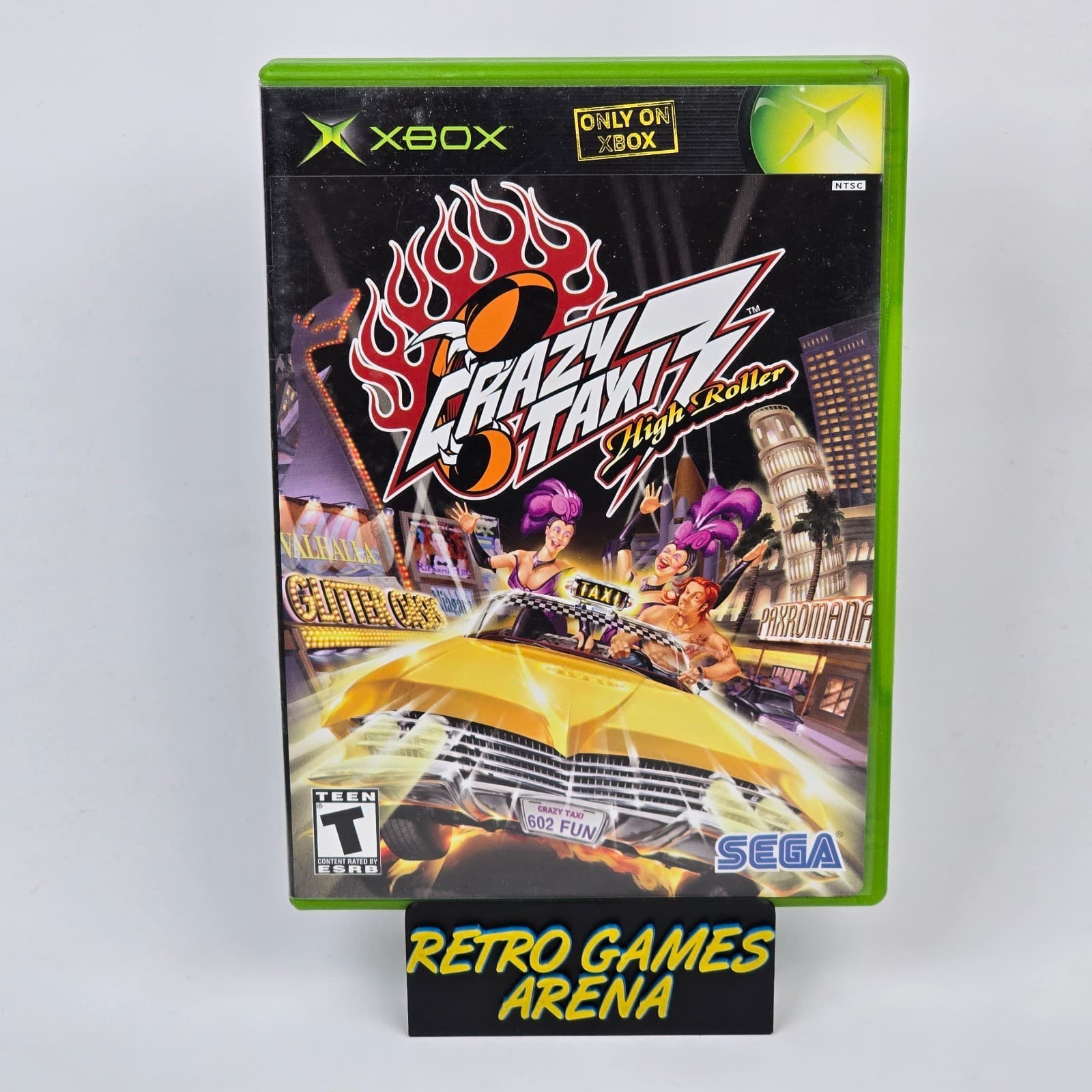 Crazy Taxi 3: High Roller (Original Xbox) CIB COMPLETE