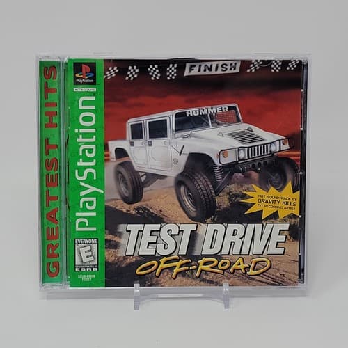 Test Drive Off-Road (PlayStation 1 PS1) Greatest Hits CIB COMPLETE & TESTED